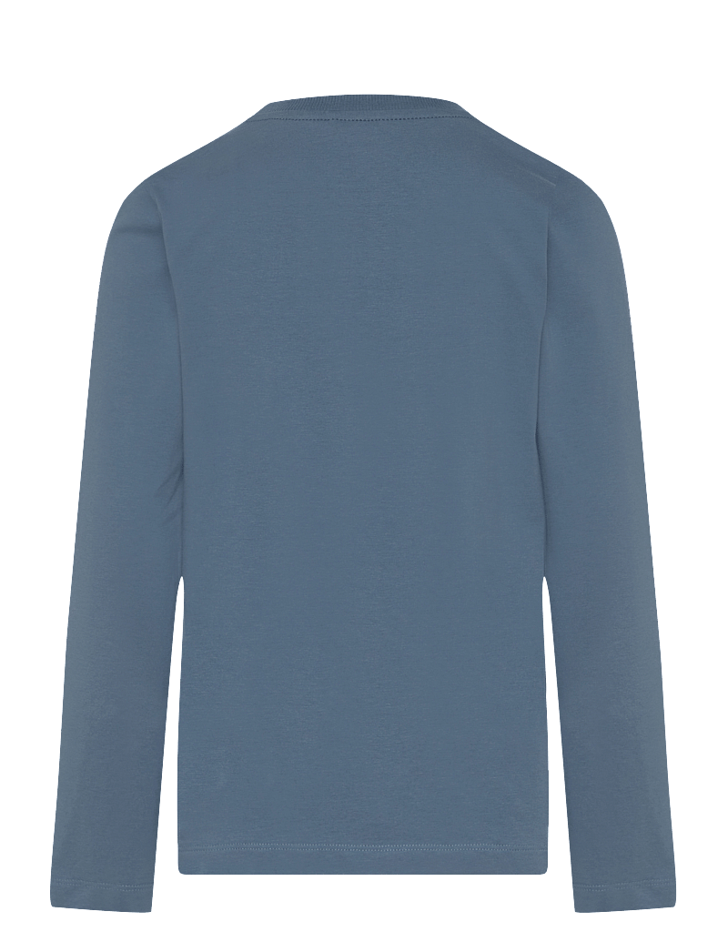 Minymo - T-shirt LS - langærmede - provincial blue - 1