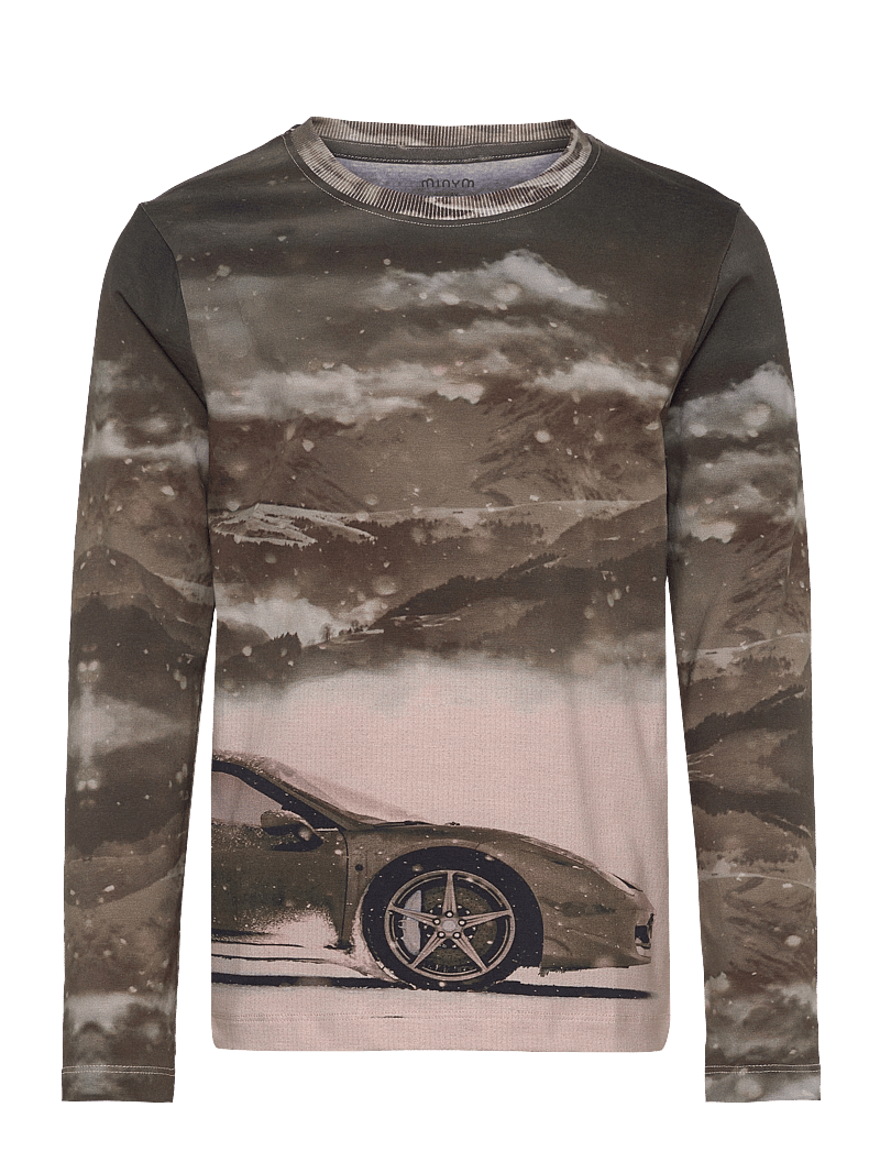 Minymo - T-shirt LS - langärmelige - sepia - 0