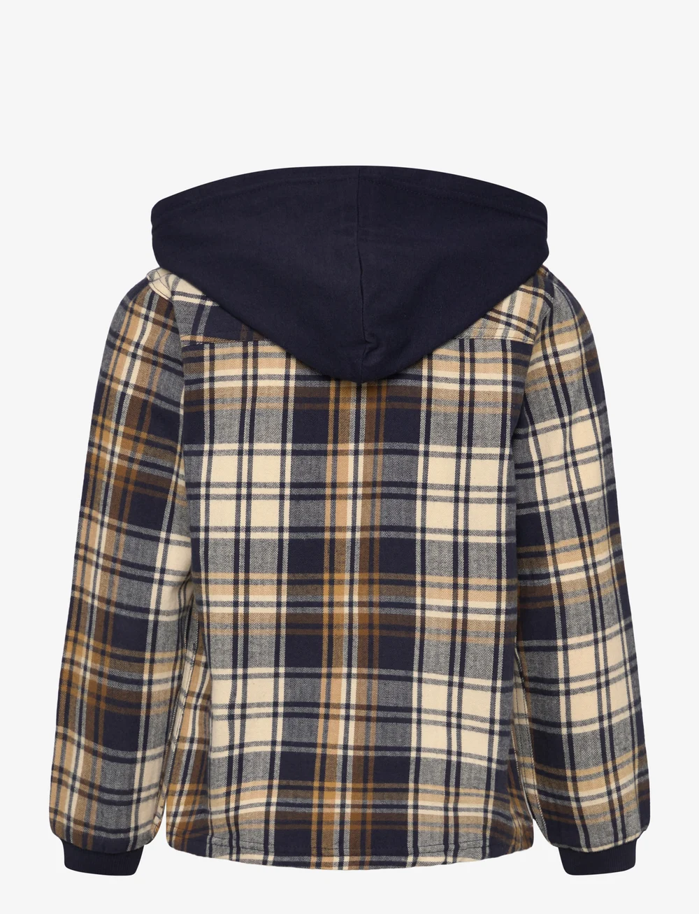 Minymo - Shirt LS Check - hoodies - parisian night - 1