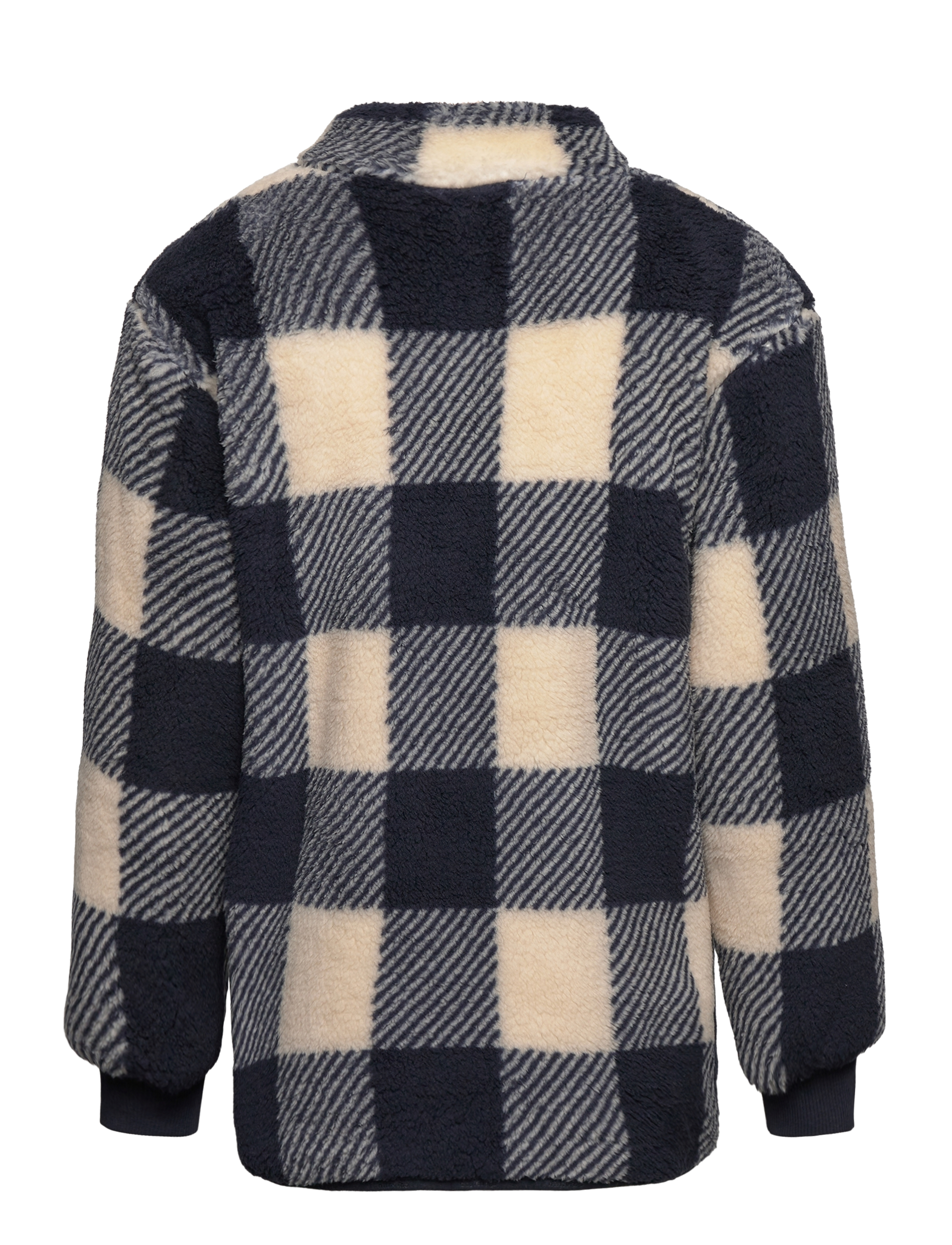 Minymo - Cardigan Teddy fleece - parisian night - 1
