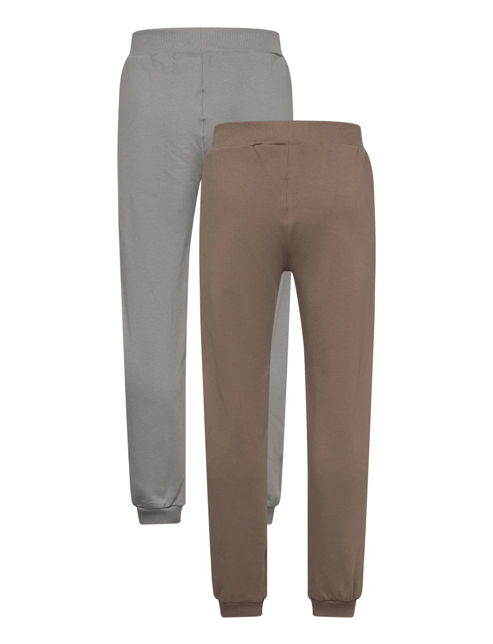 Minymo - Pants Sweat 2-Pack - dressipüksid - gargoyle - 1