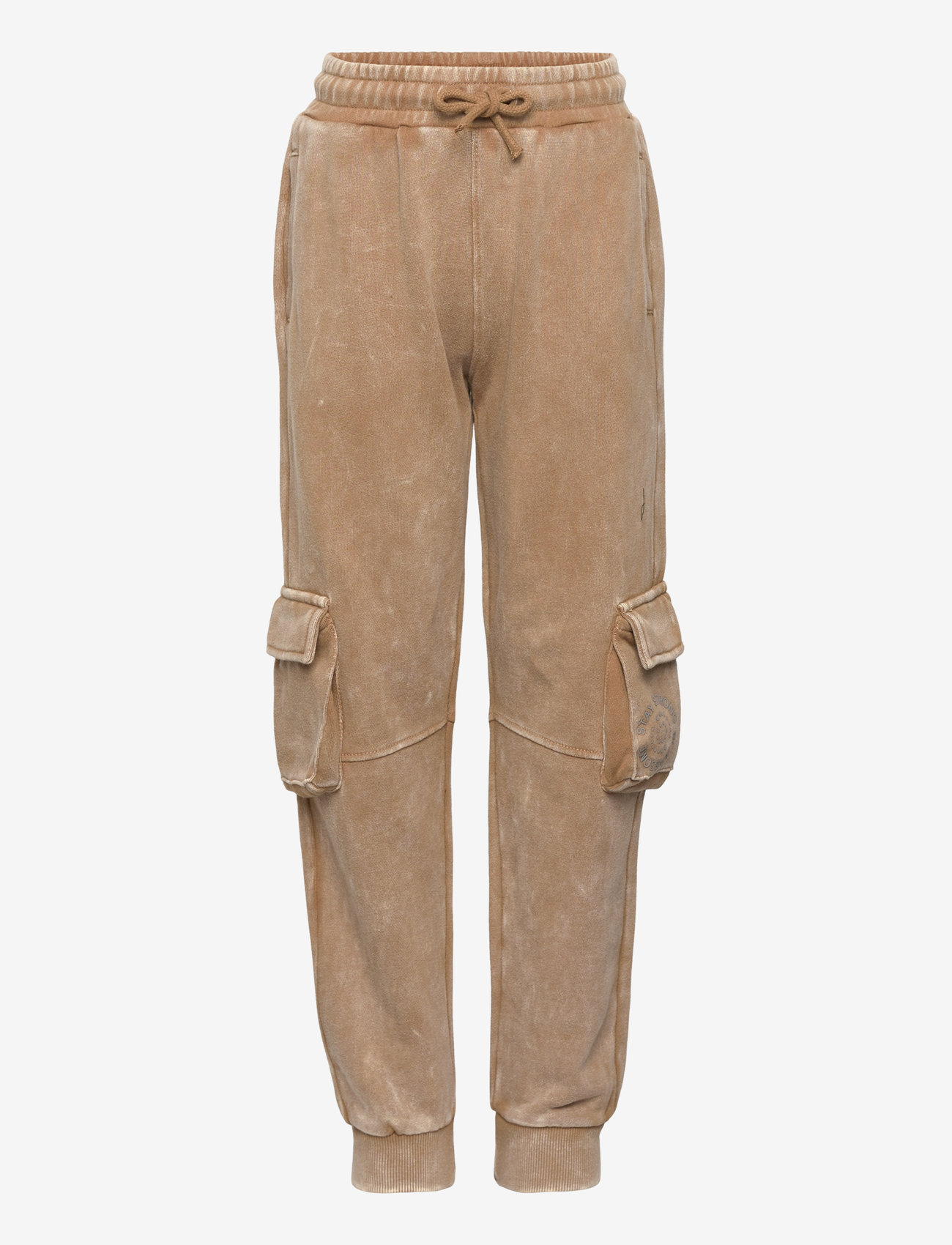 Minymo - Pants Sweat Stone Washed - dijon - 0