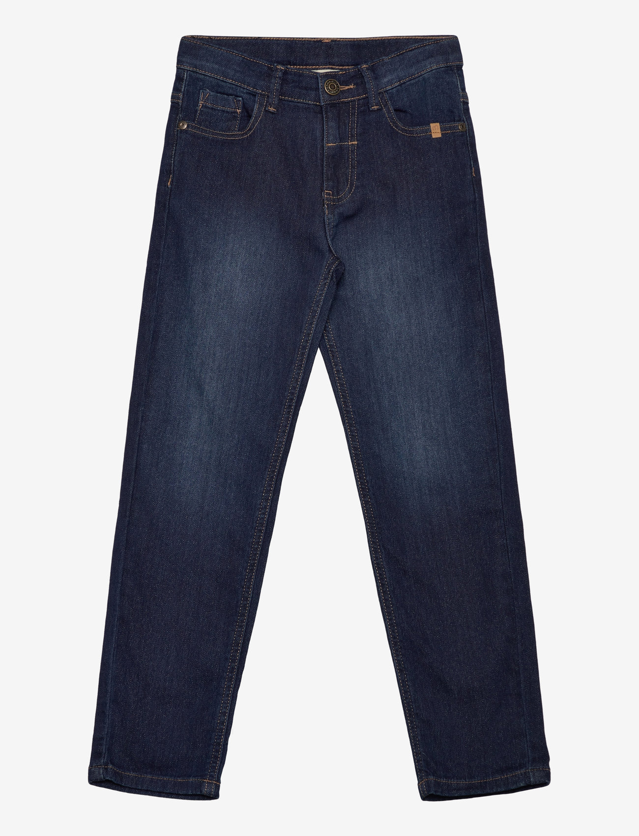 Minymo - Pants Sweat Denim - tapered jeans - parisian night - 0