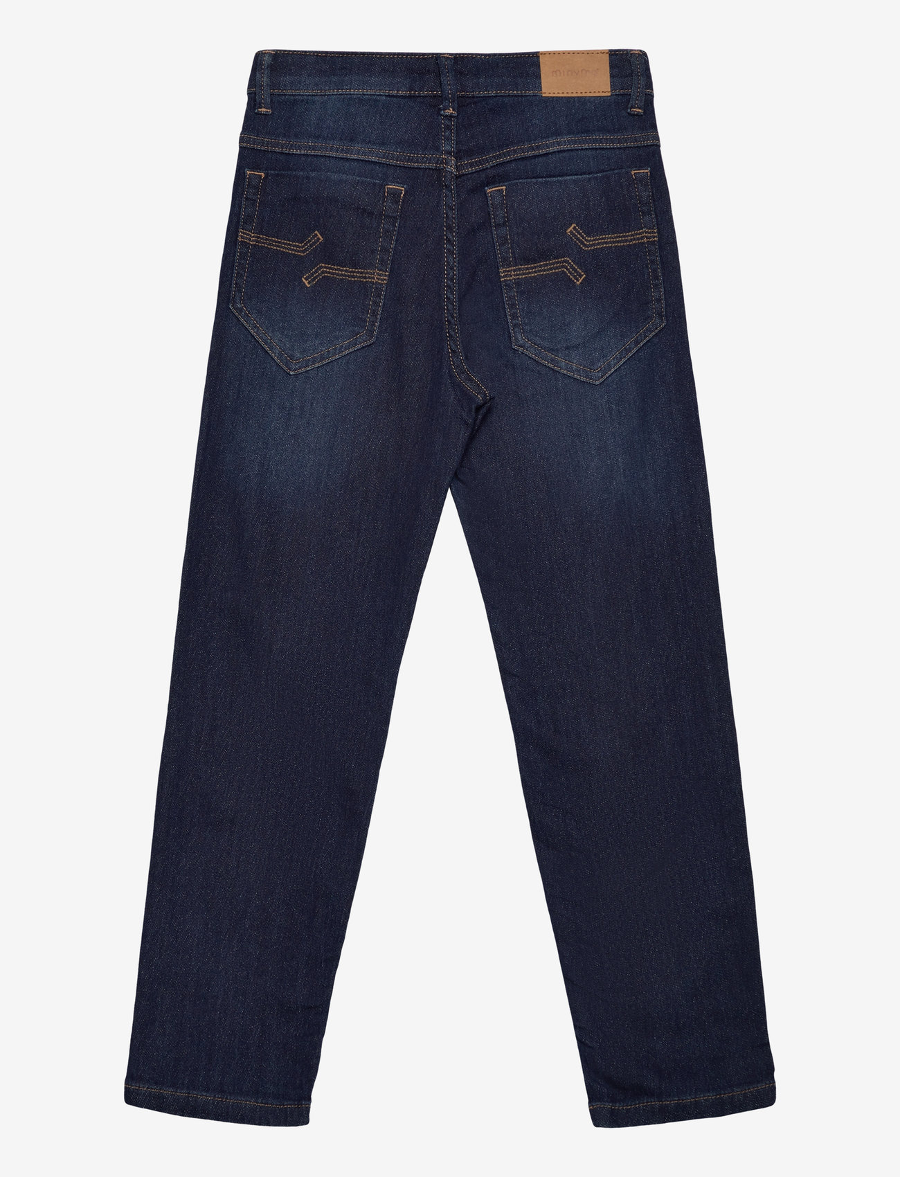 Minymo - Pants Sweat Denim - tapered jeans - parisian night - 1