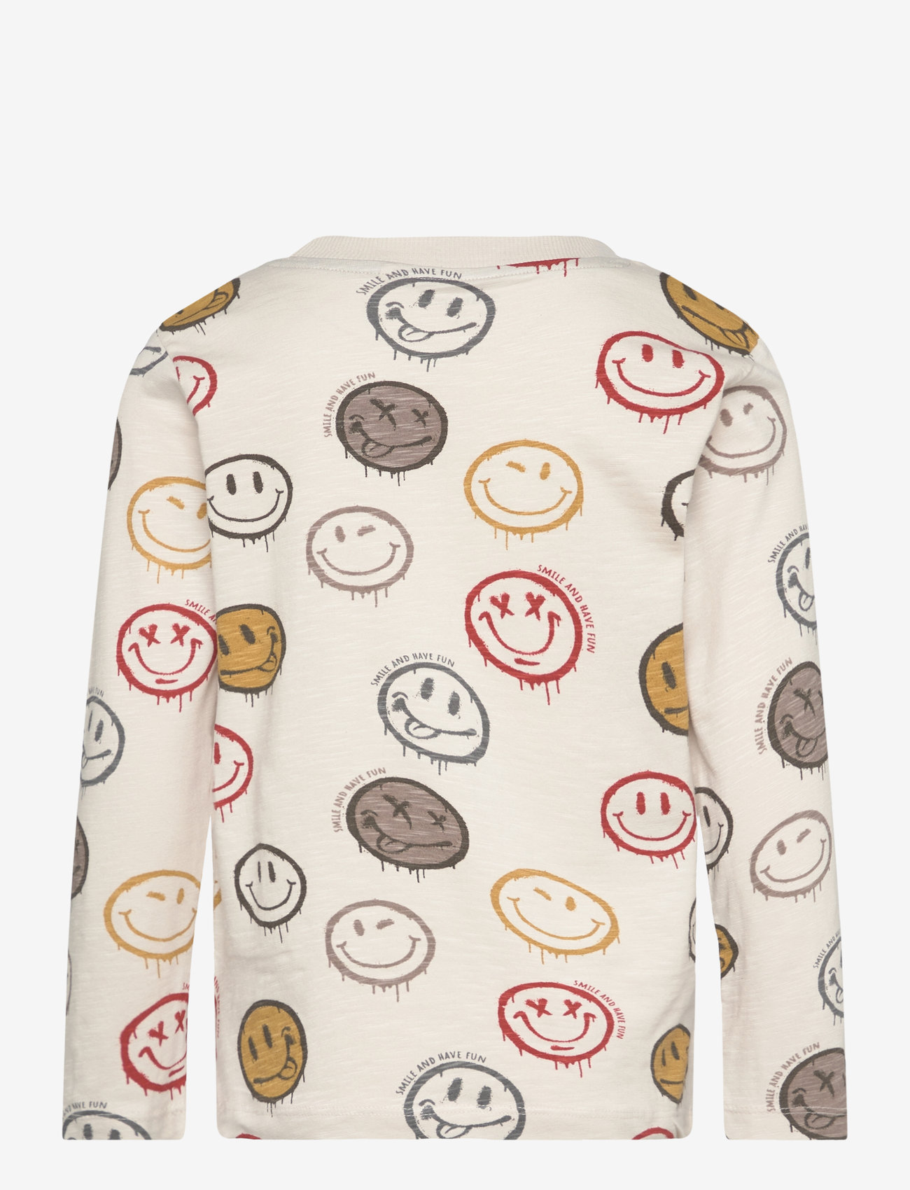 Minymo - T-shirt LS AOP - moonbeam - 1