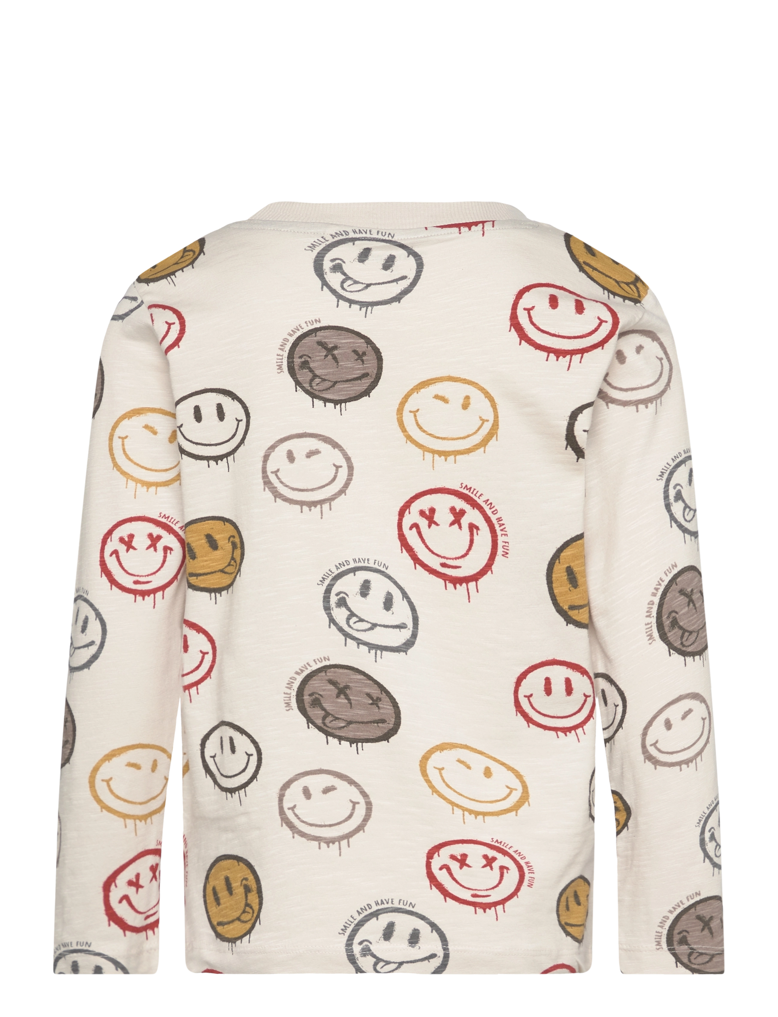 Minymo - T-shirt LS AOP - moonbeam - 1