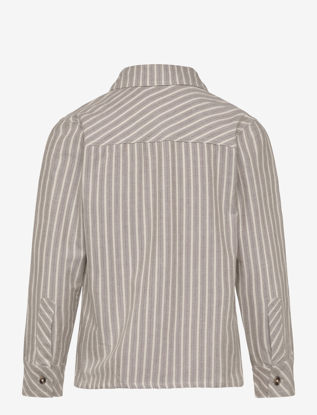 Minymo - Shirt LS Y/D - taupe gray - 1