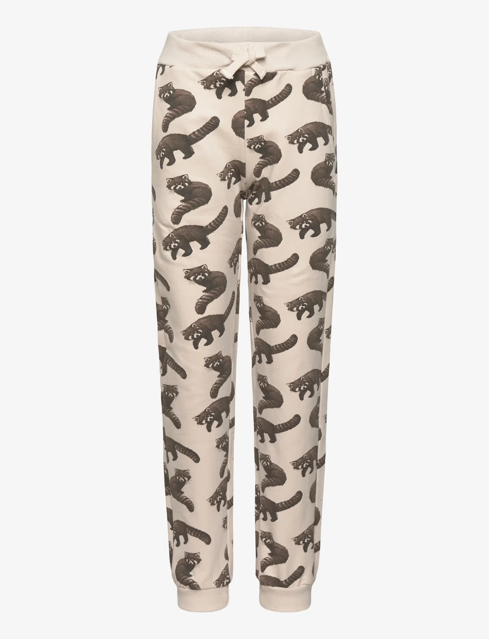 Minymo - Pants AOP Sweat - mjukisbyxor - moonbeam - 0