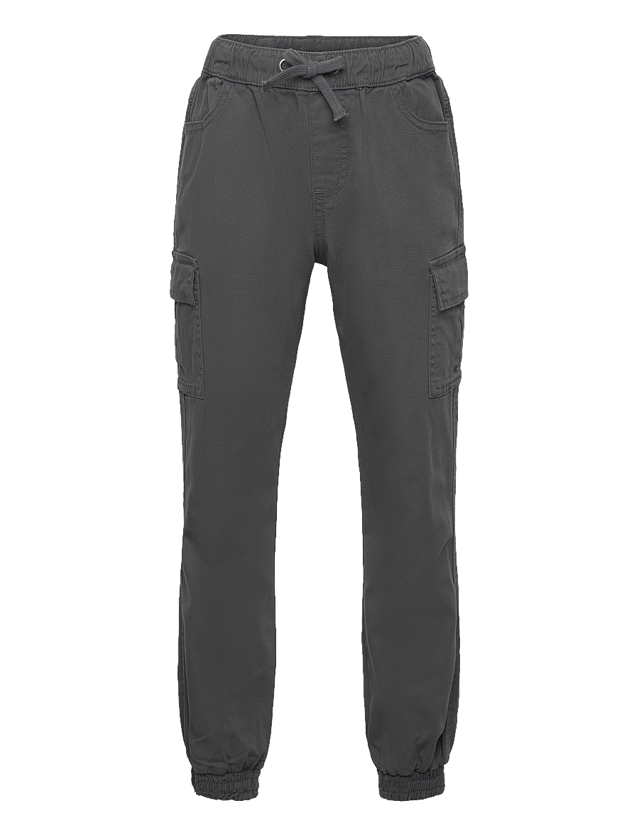 Minymo - Pants Canvas - asphalt - 0