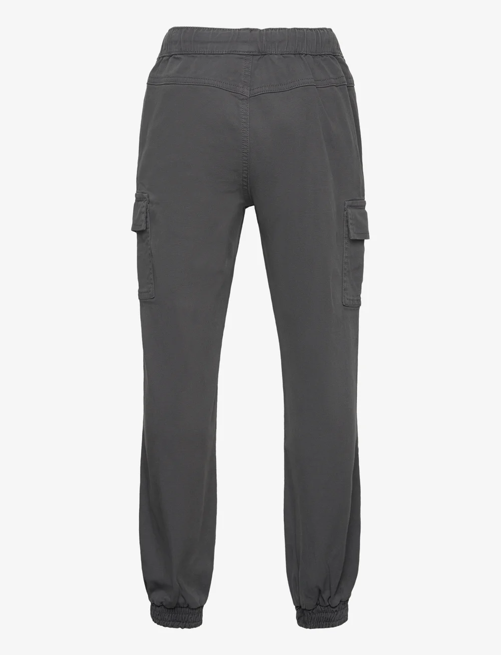 Minymo - Pants Canvas - mjukisbyxor - asphalt - 1