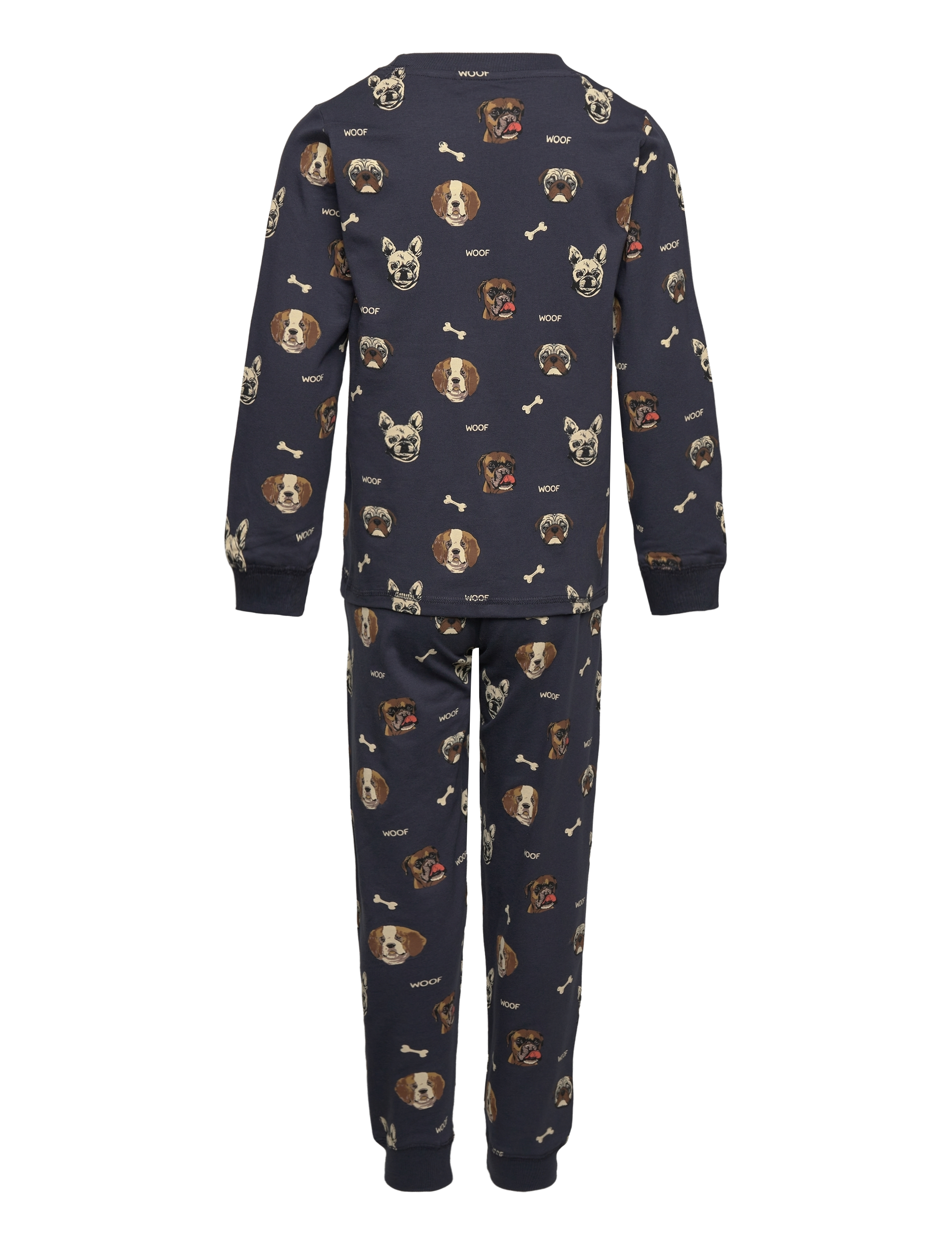 Minymo - Pyjamas LS Set AOP - parisian night - 1