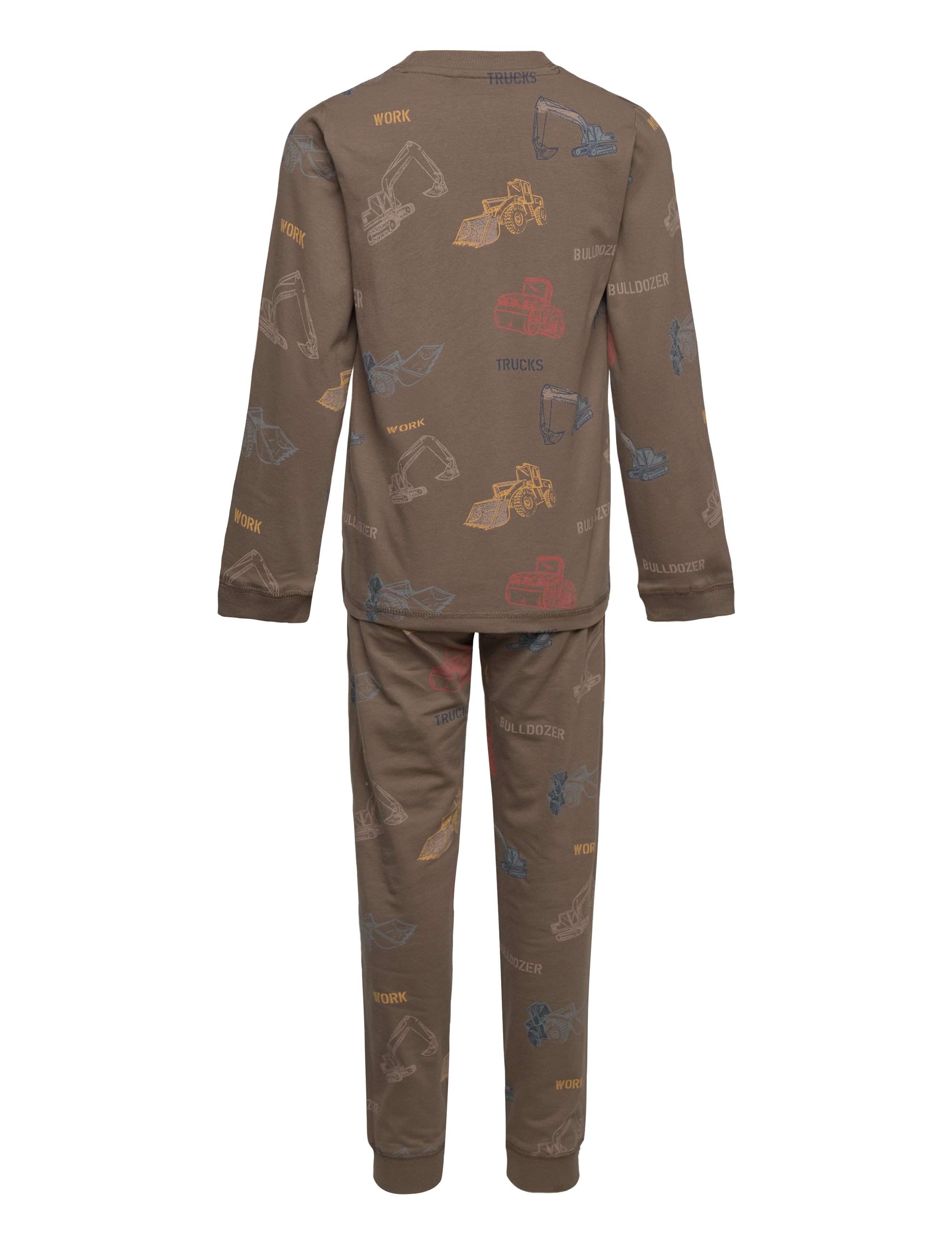 Minymo - Pyjamas LS Set AOP - canteen - 1