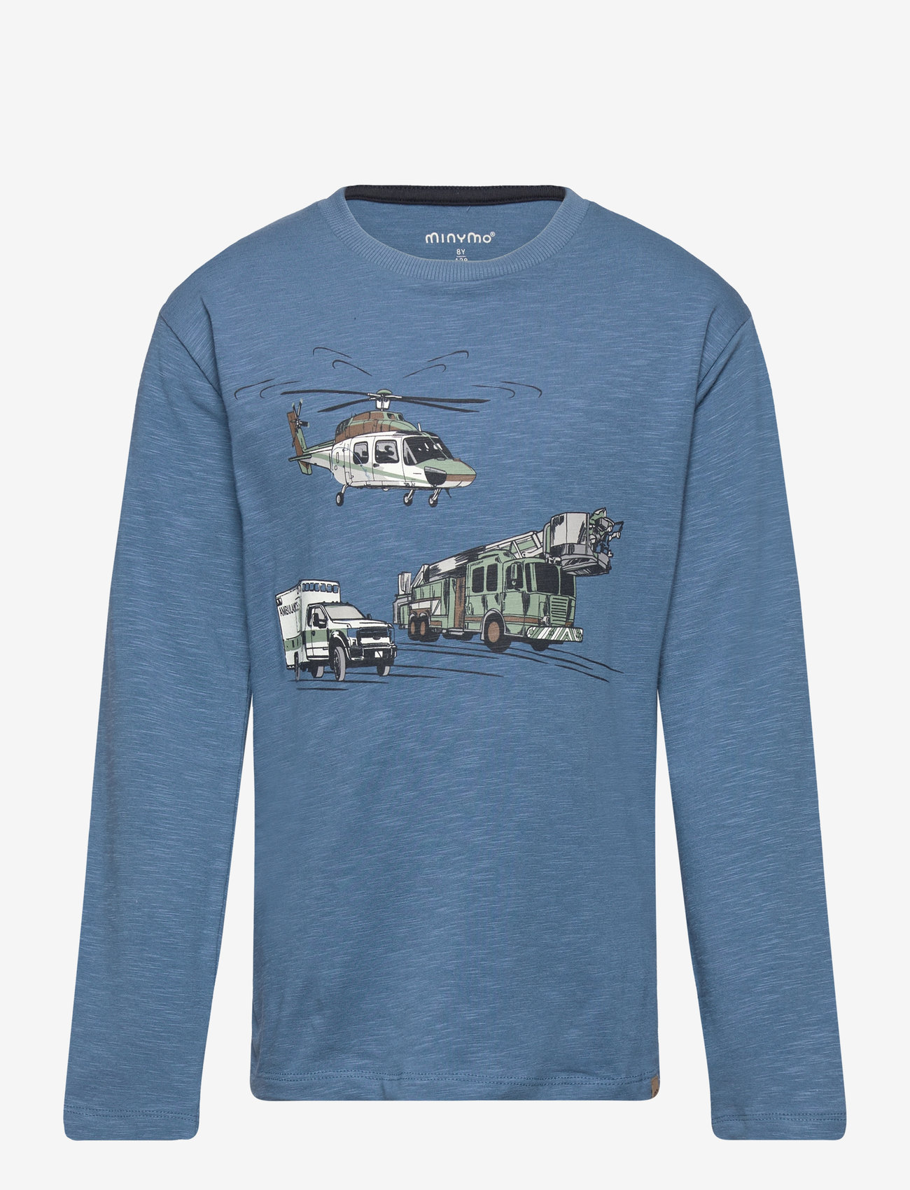 Minymo - T-shirt LS - stellar - 0