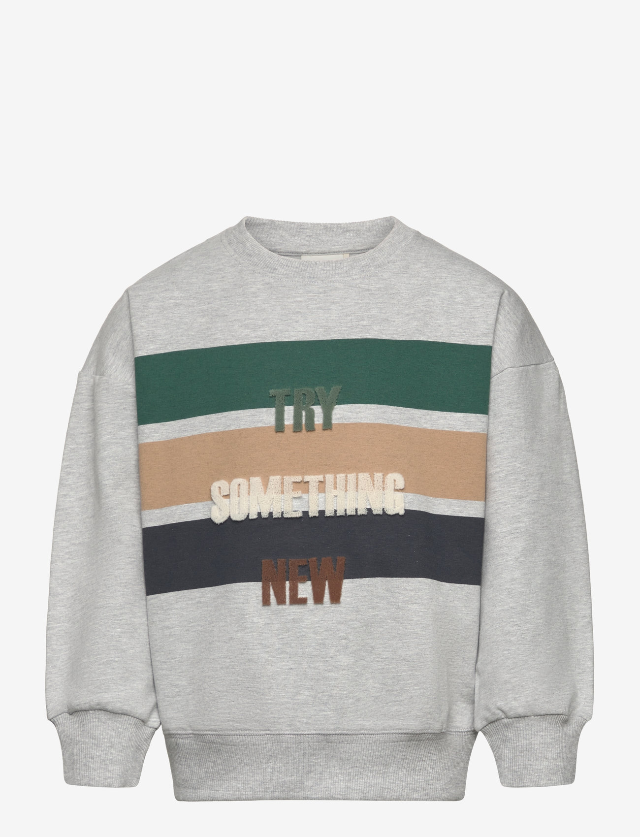 Minymo - Sweatshirt LS - grey melange - 0