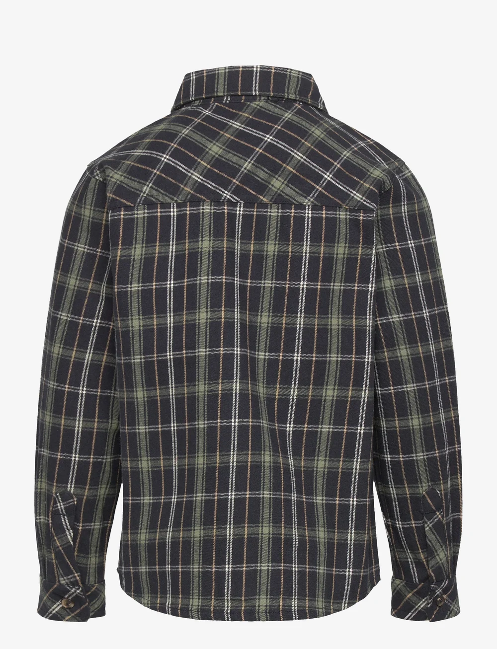 Minymo - Shirt LS Check - short-sleeved shirts - dark navy - 1