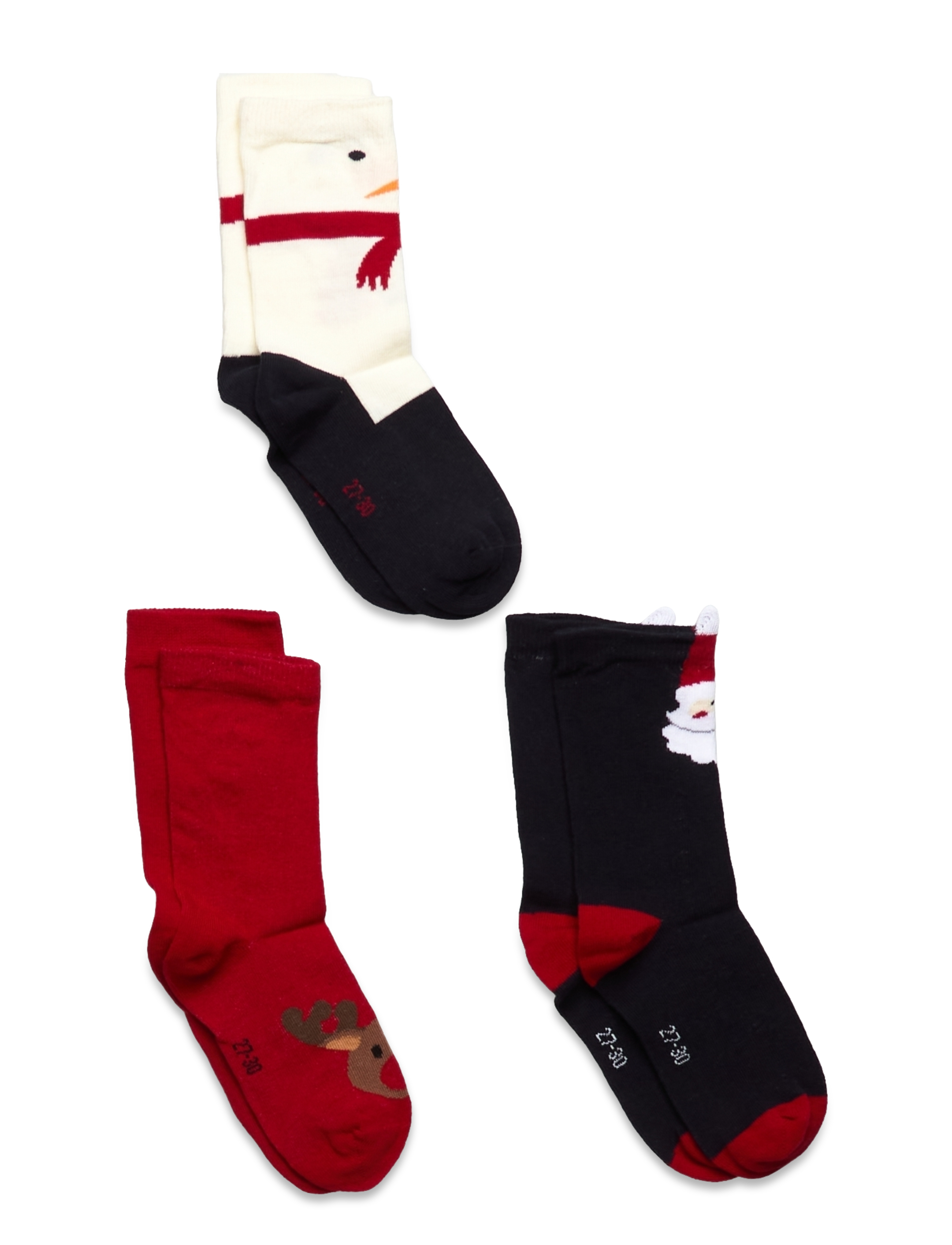 3-Pack Socks - RIO RED
