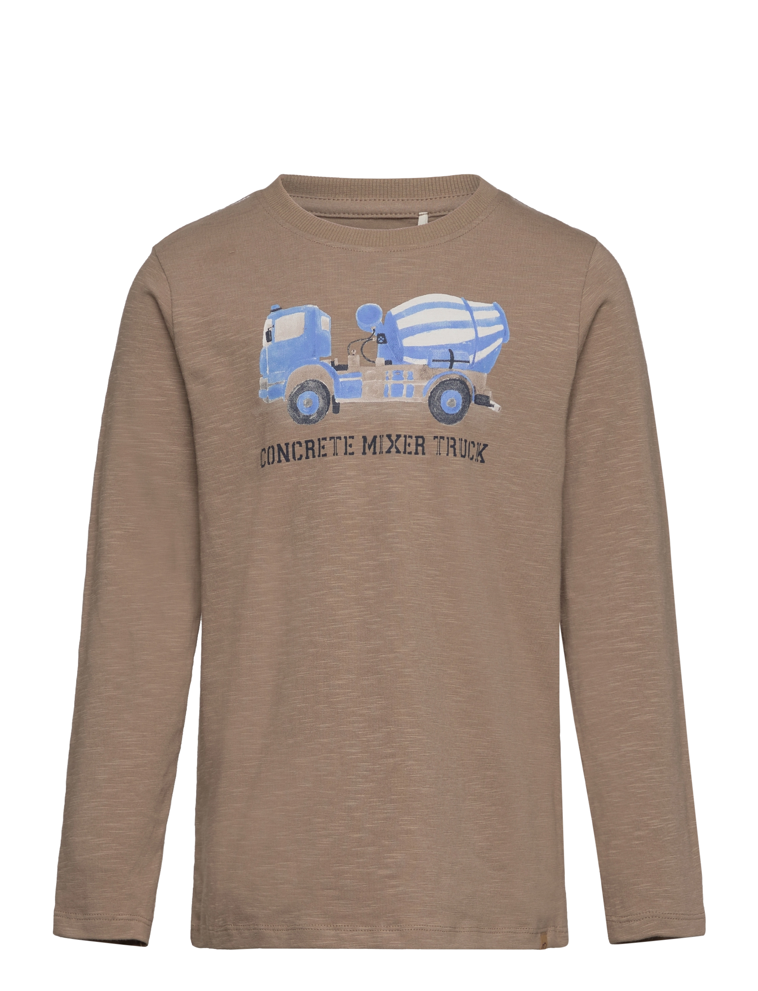 Minymo - T-shirt LS - timber wolf - 0
