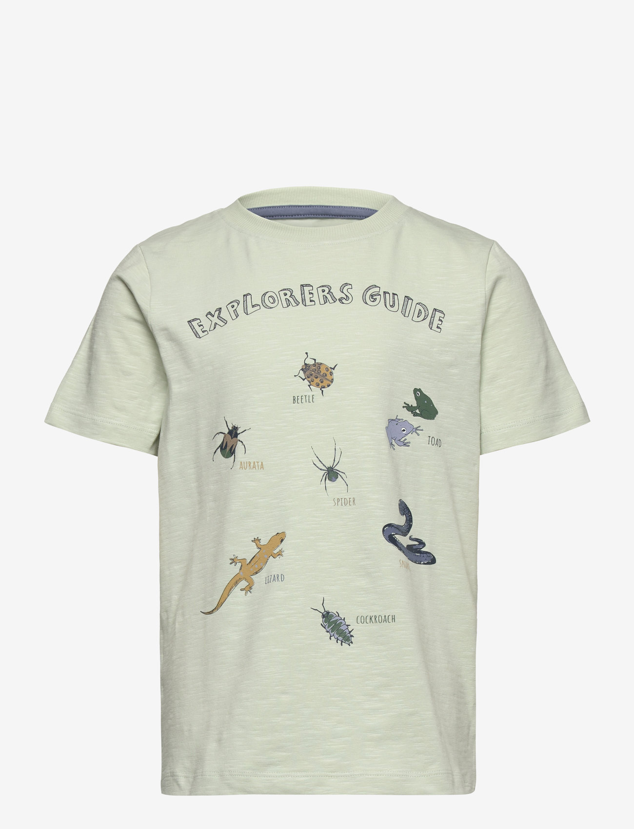 Minymo - T-shirt SS - kortærmede - sea foam - 0