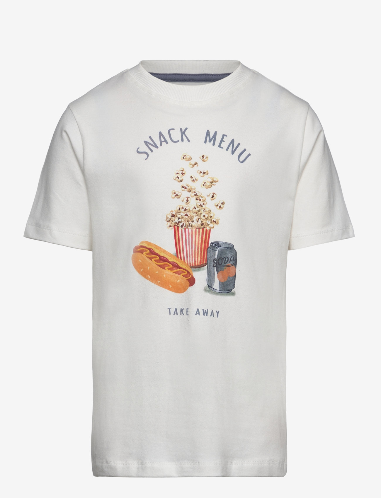 Minymo - T-shirt SS - t-shirts - marshmallow white - 0