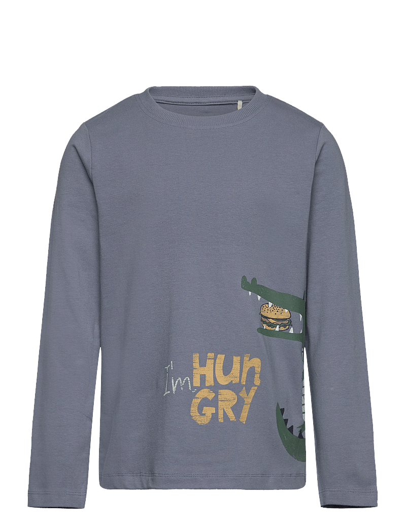 Minymo - T-shirt LS - pikkade varrukatega - flint stone - 0