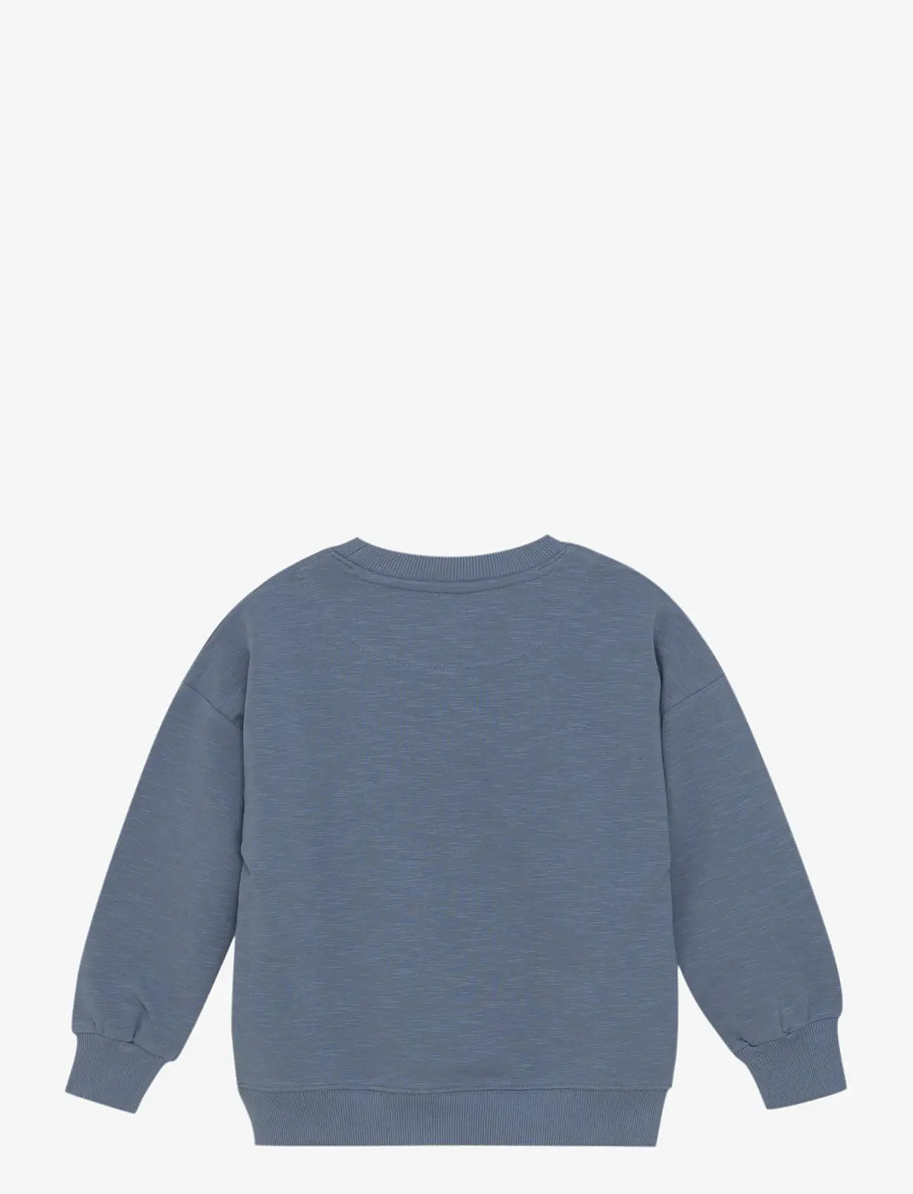 Minymo - Sweatshirt LS - autumn clothing - flint stone - 1