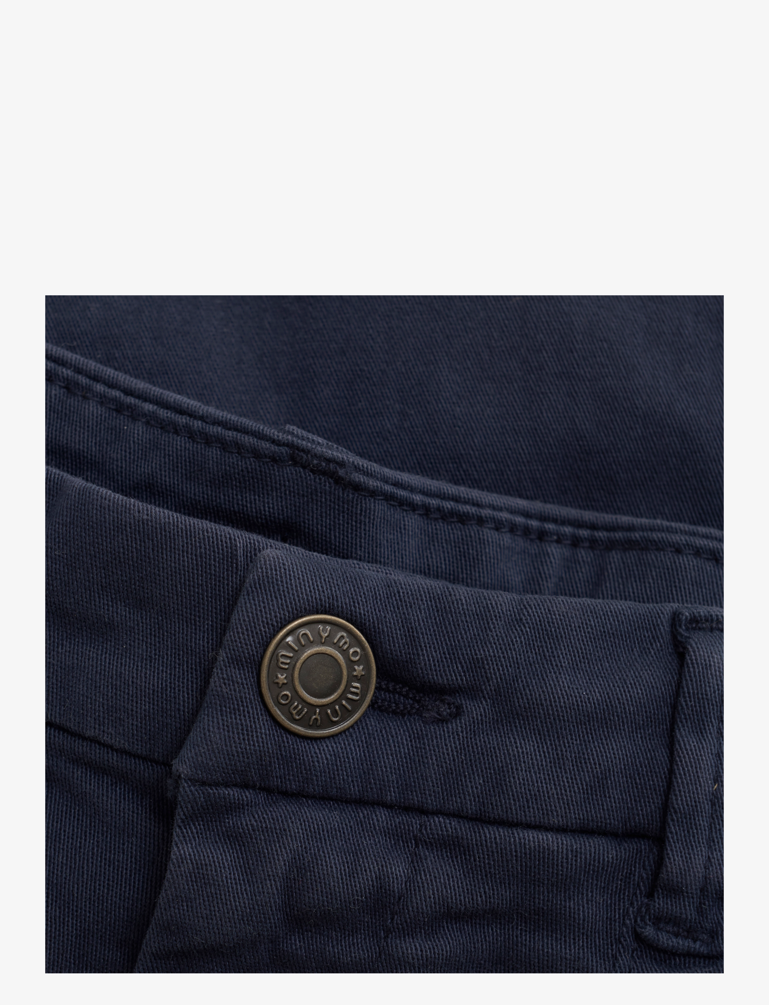 Minymo - Pants Twill - blue nights - 3