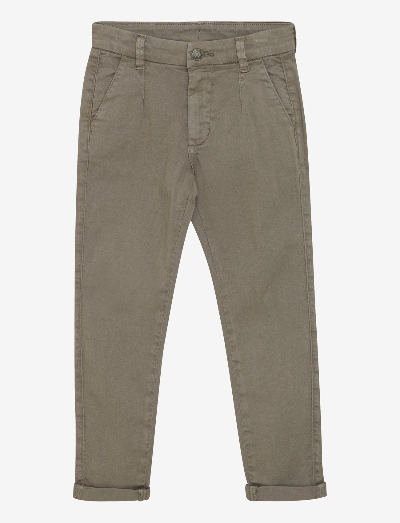 Minymo - Pants Twill - timber wolf - 0