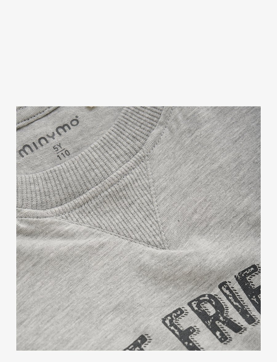 Minymo - T-shirt SS - kurzärmelige - grey melange - 2