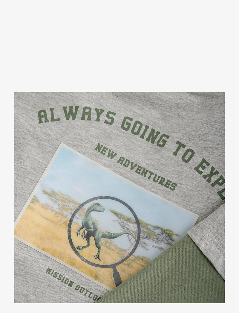 Minymo - T-shirt LS - langärmelig - grey melange - 2