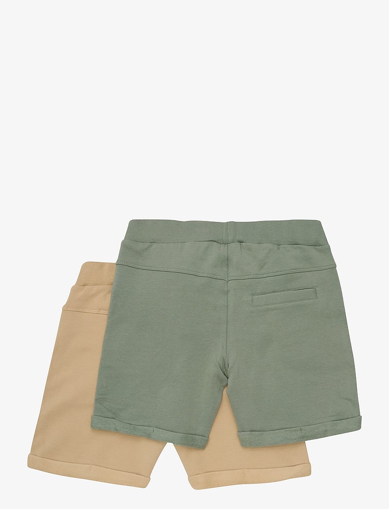 Minymo - Shorts Sweat 2-Pack - sweatshorts - incense - 2