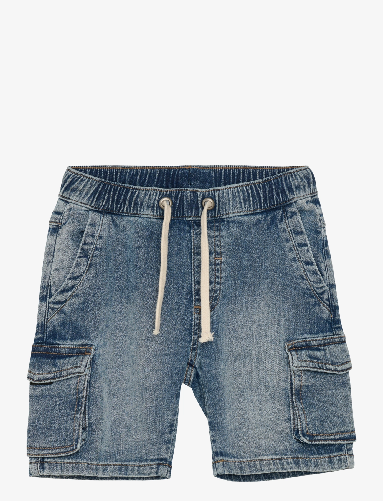 Minymo Shorts Sweat Denim - Shorts - BLUE NIGHTS / blue