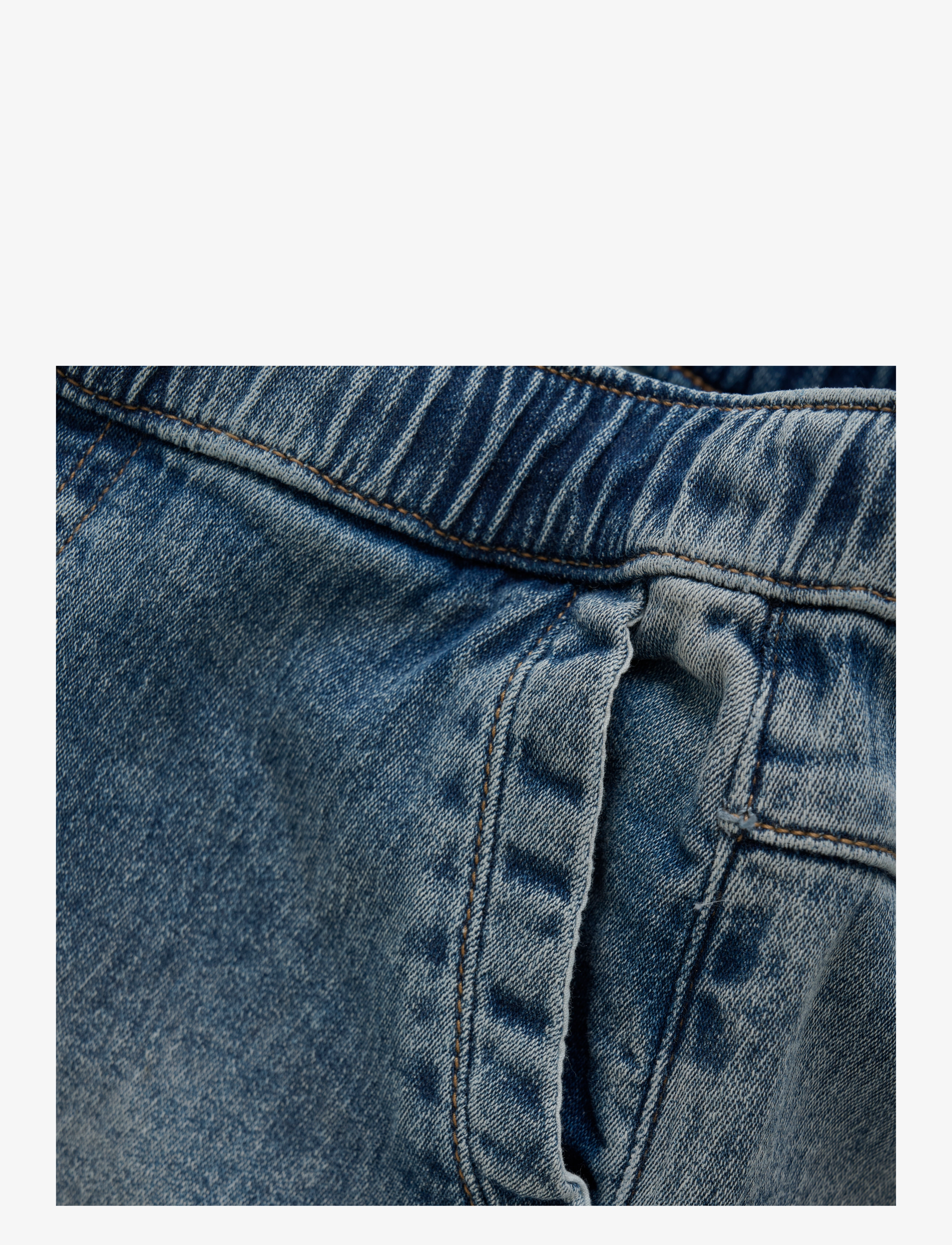 Minymo - Shorts Sweat Denim - denimshorts - blue nights - 3