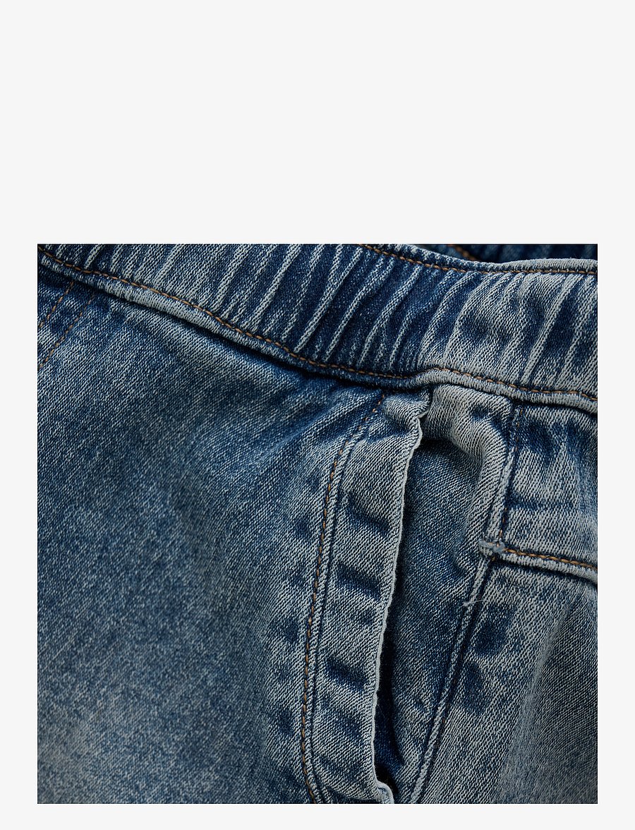 Minymo - Shorts Sweat Denim - džinsa šorti - blue nights - 3
