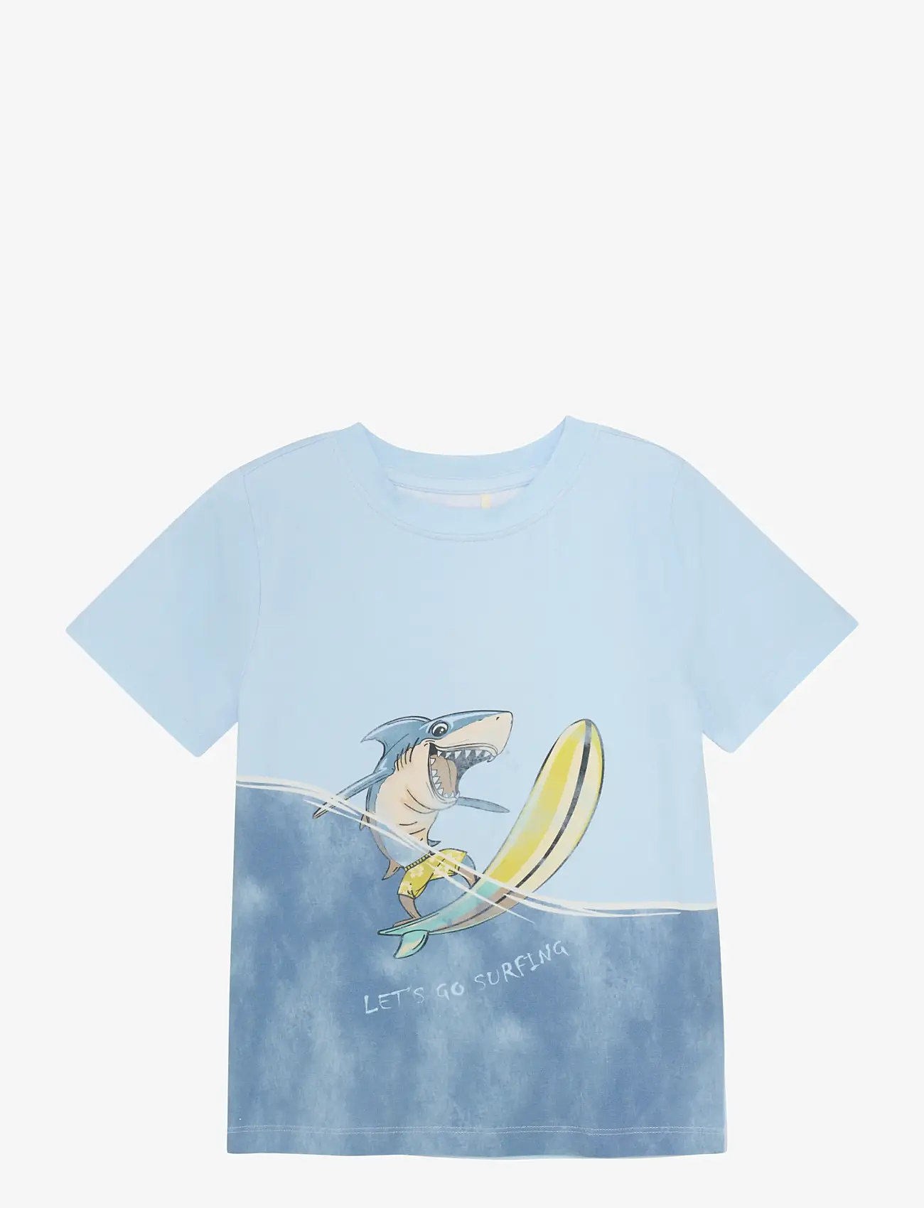 Minymo - T-shirt SS - kortærmede - skyway - 0