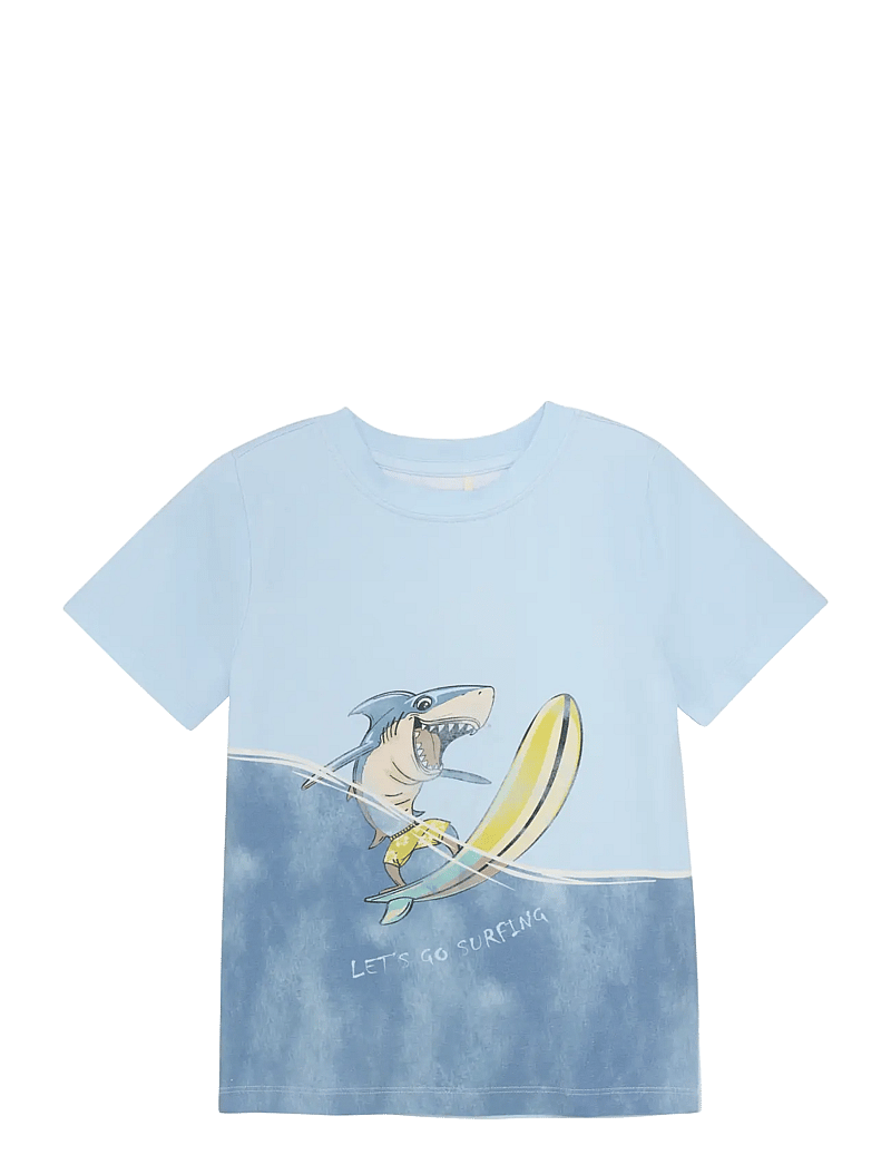 Minymo - T-shirt SS - kortärmade - skyway - 0