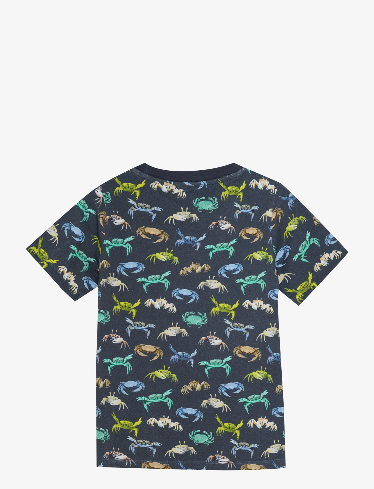 Minymo - T-shirt SS AOP - kortærmede - blue nights - 1
