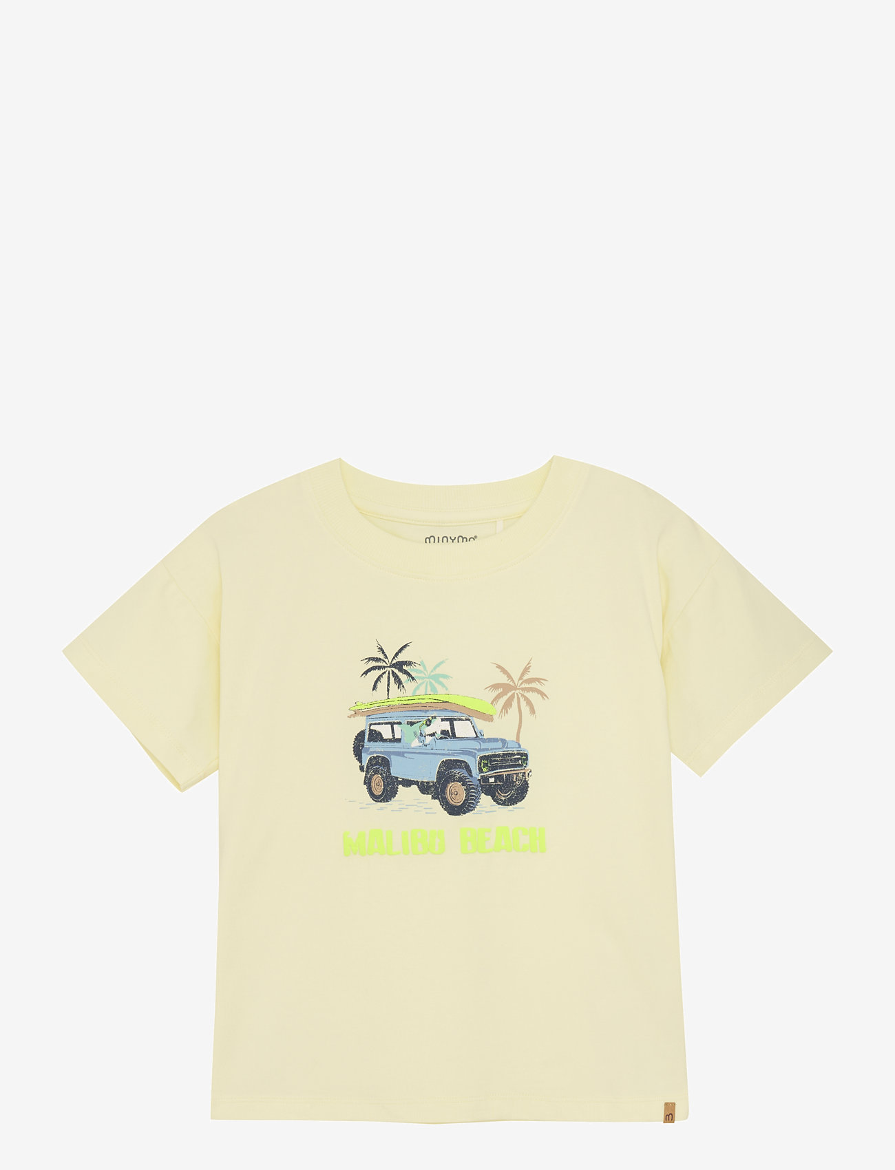 Minymo - T-shirt SS - kortärmade - pear sorbet - 0