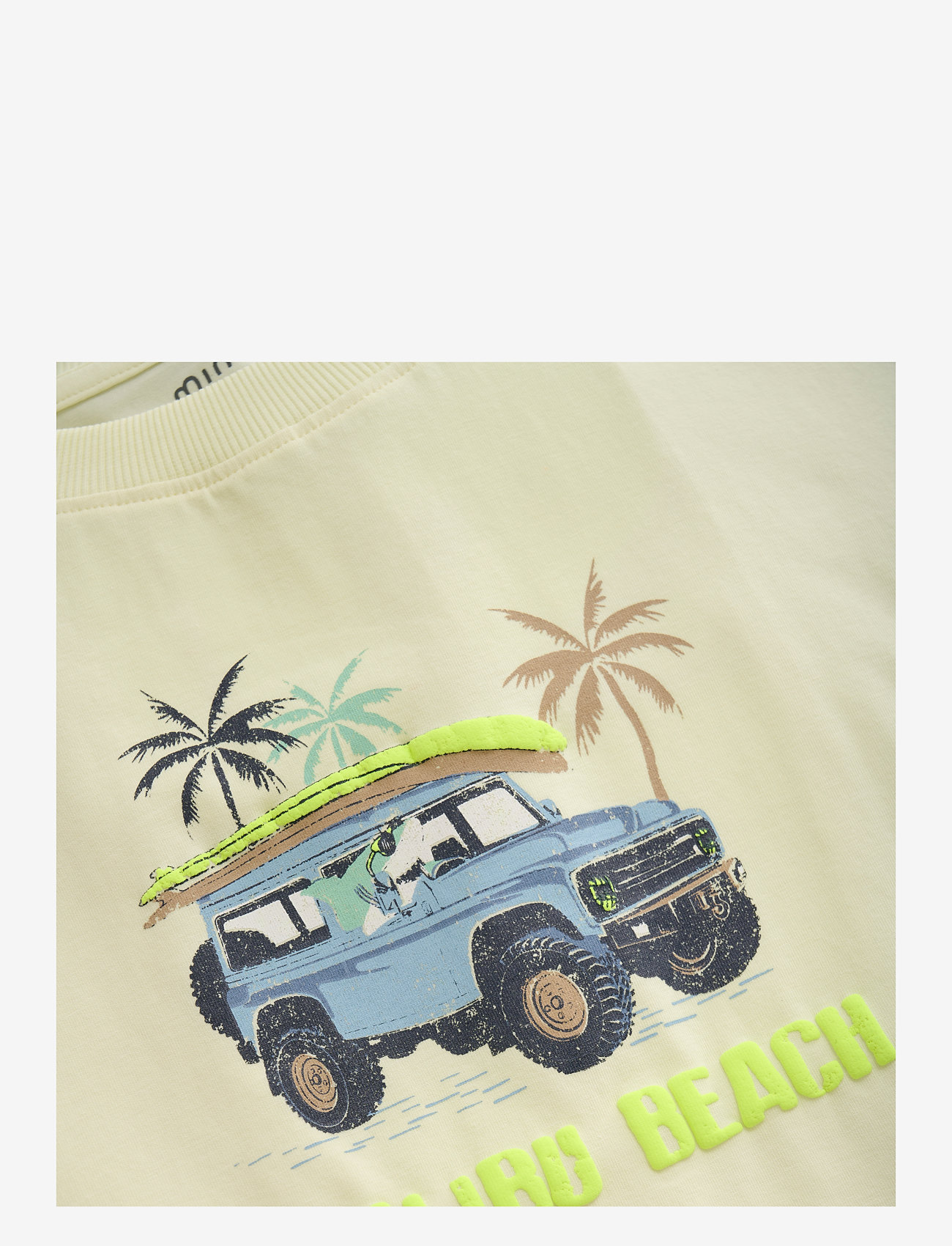 Minymo - T-shirt SS - kortärmade - pear sorbet - 2