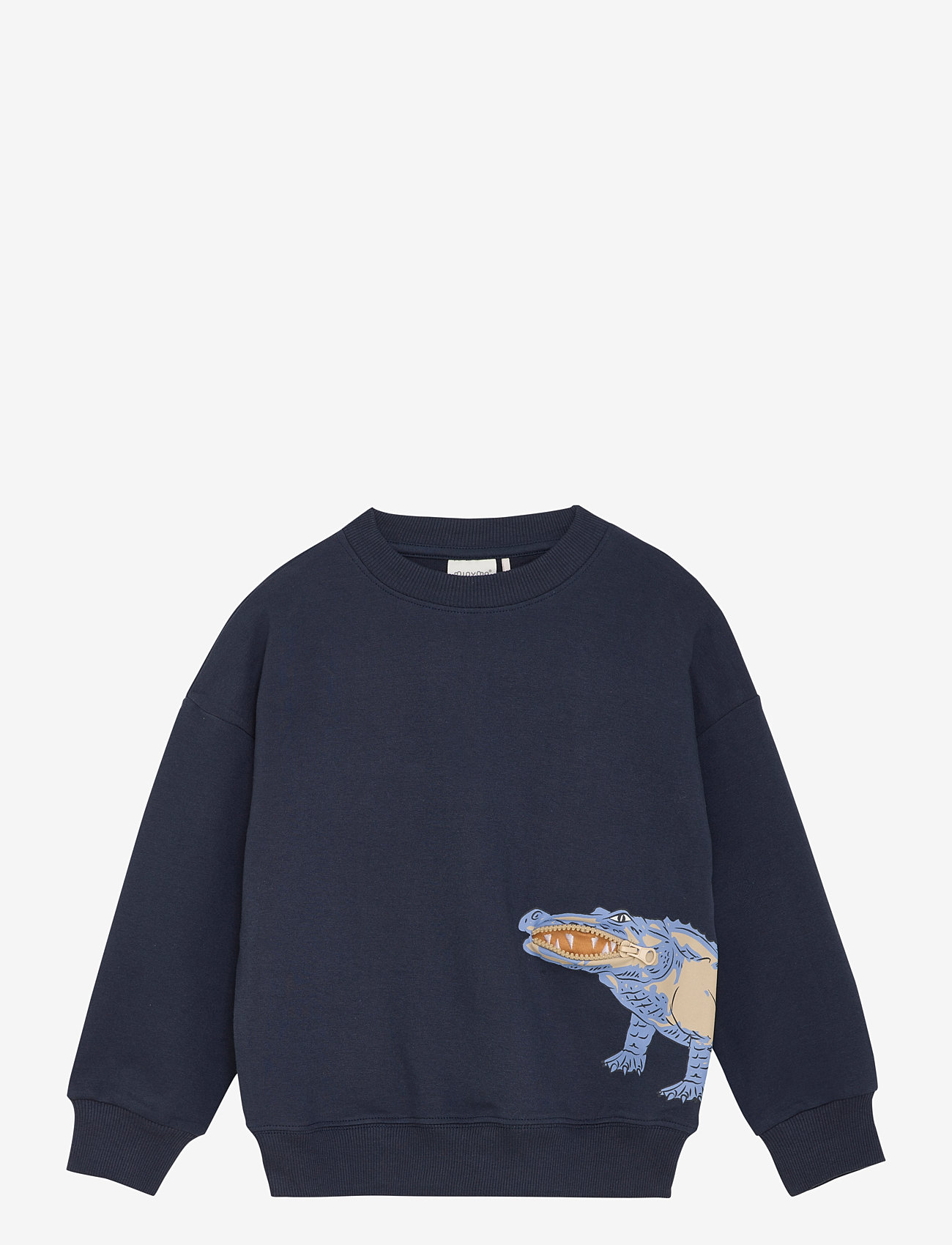 Minymo - Sweatshirt LS - efterårstøj - blue nights - 0