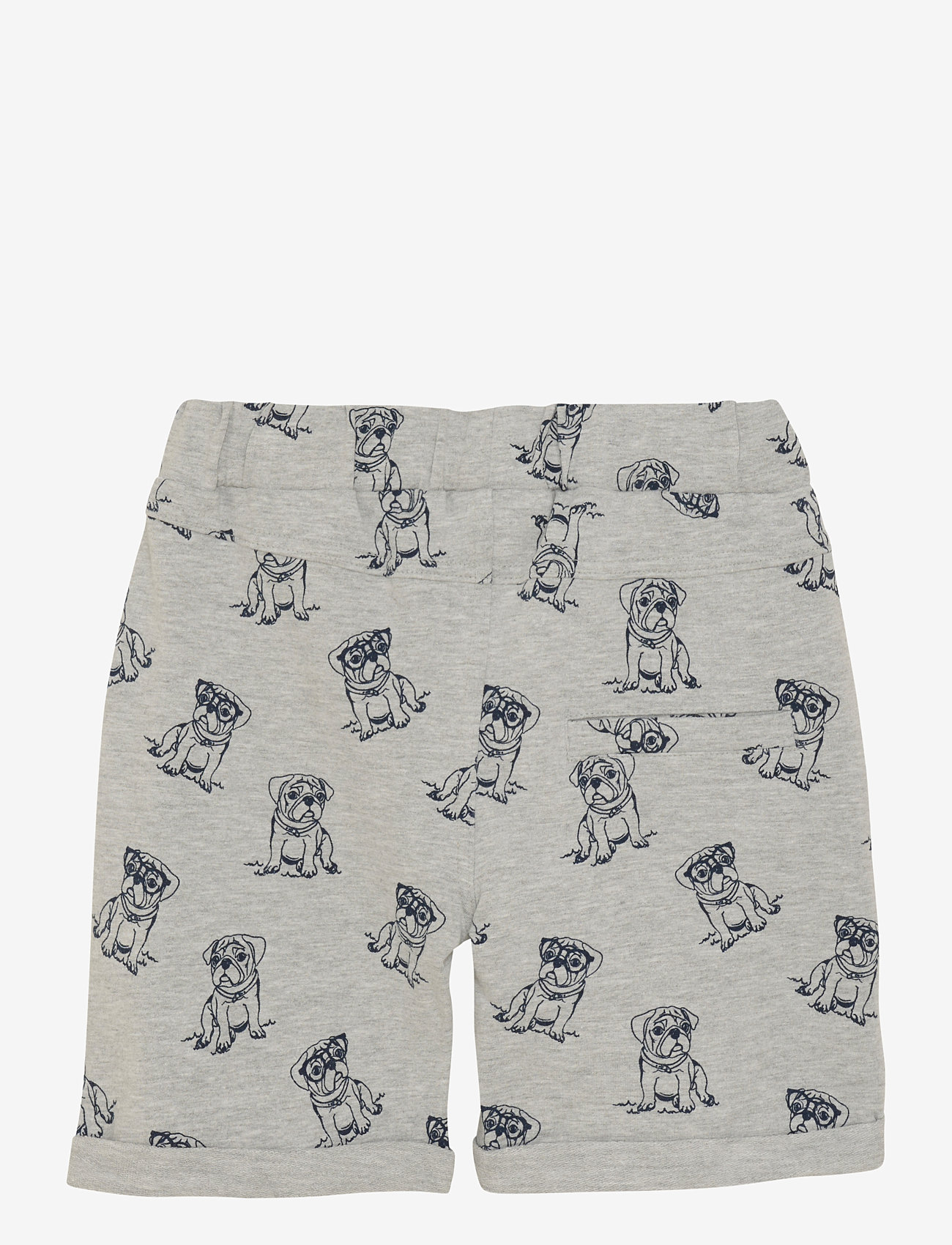 Minymo - Shorts AOP Sweat - sweatshorts - grey melange - 1