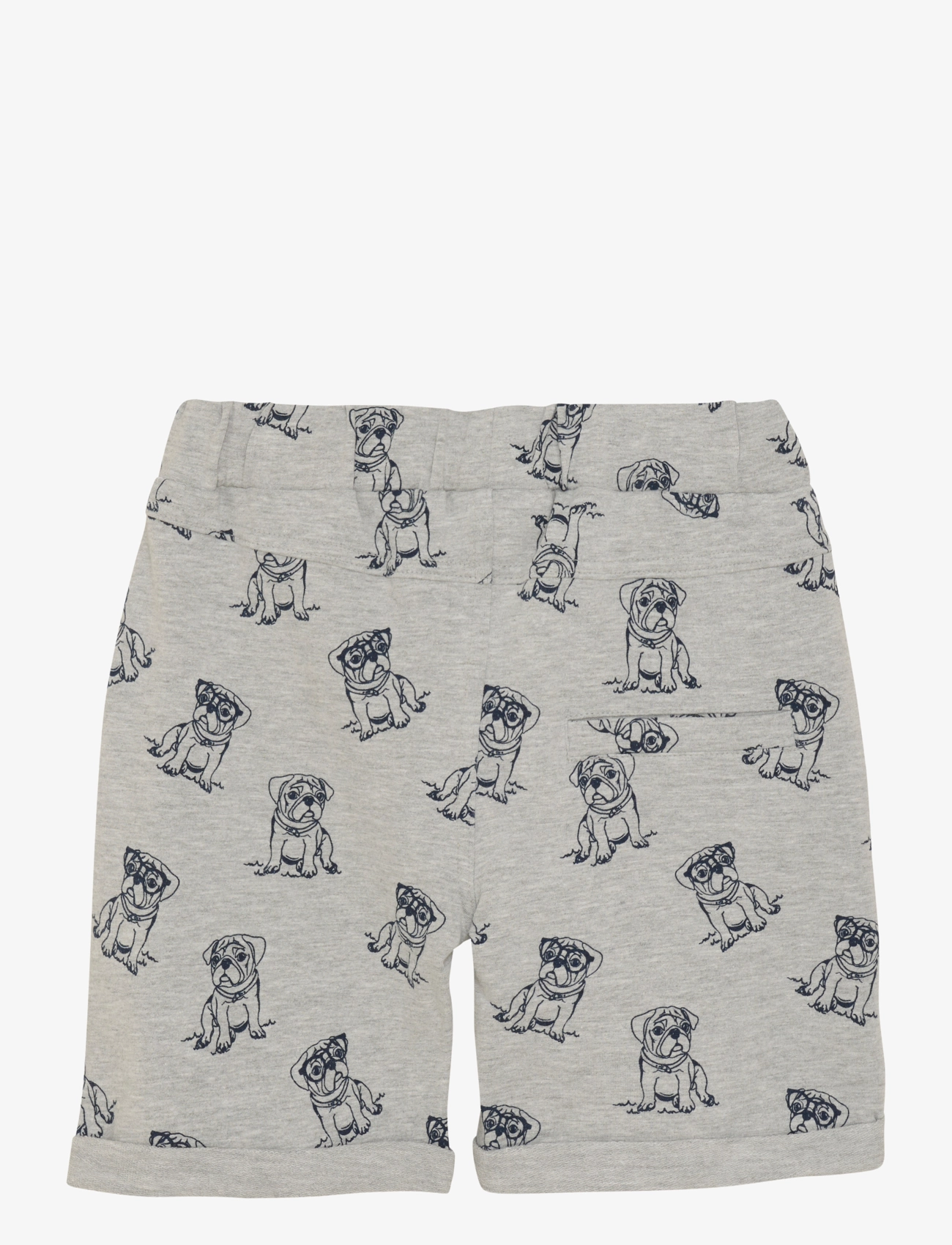 Minymo - Shorts AOP Sweat - sweatshorts - grey melange - 2