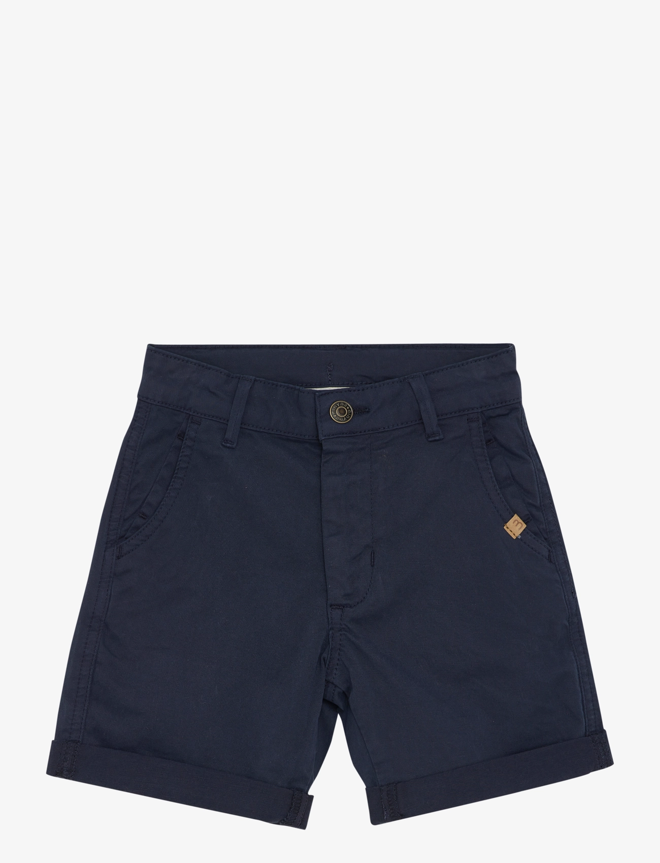 Minymo Shorts Twill, 104, Unterteile, Marineblau - Shorts, Kinder