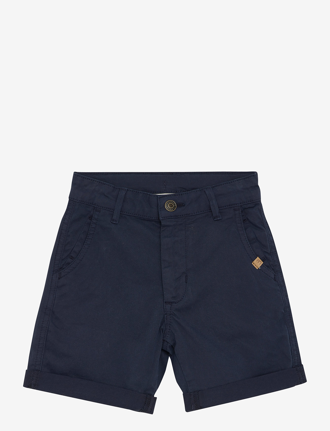 Minymo - Shorts Twill - chino-shorts - blue nights - 0