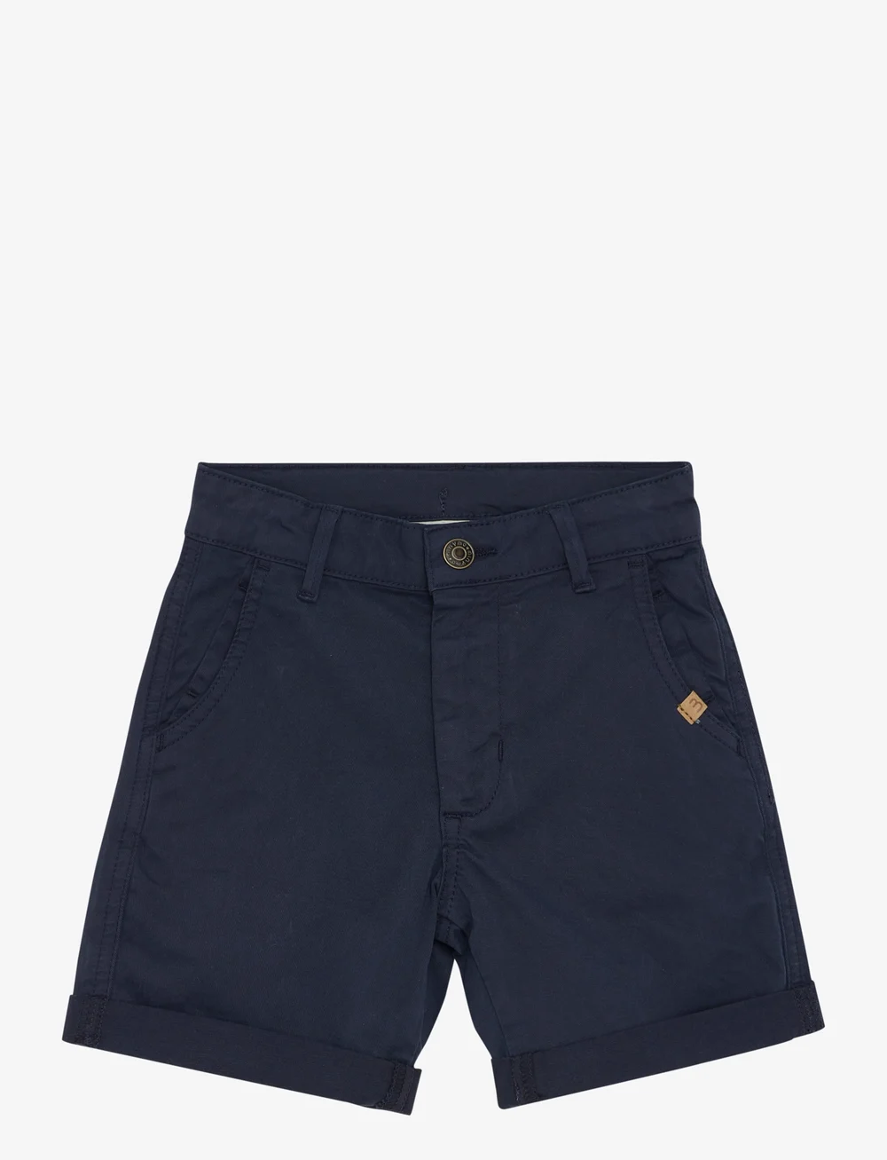 Minymo - Shorts Twill - chino-shorts - blue nights - 0