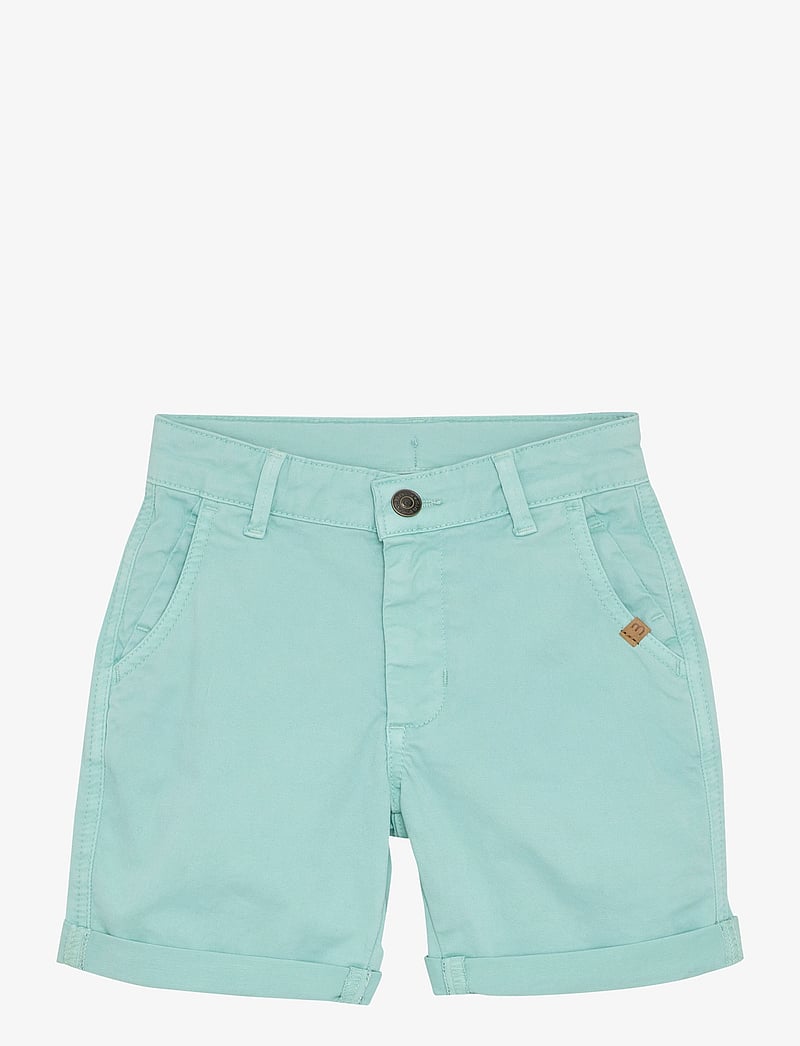 Minymo - Shorts Twill - chino shorts - yucca turquise - 1
