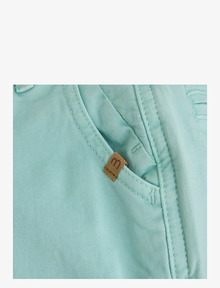 Minymo - Shorts Twill - lühikesed chino-püksid - yucca turquise - 3