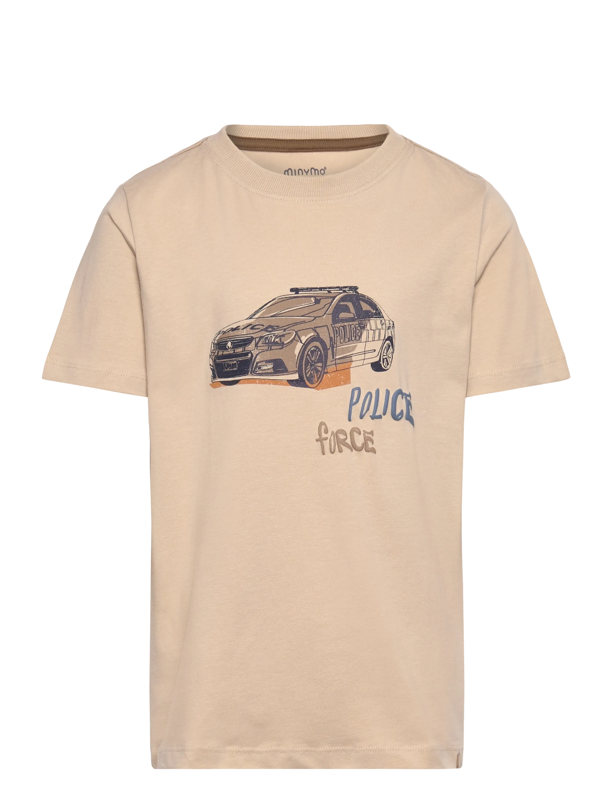 Minymo T-shirt SS - Overdele - OXFORD TAN / beige