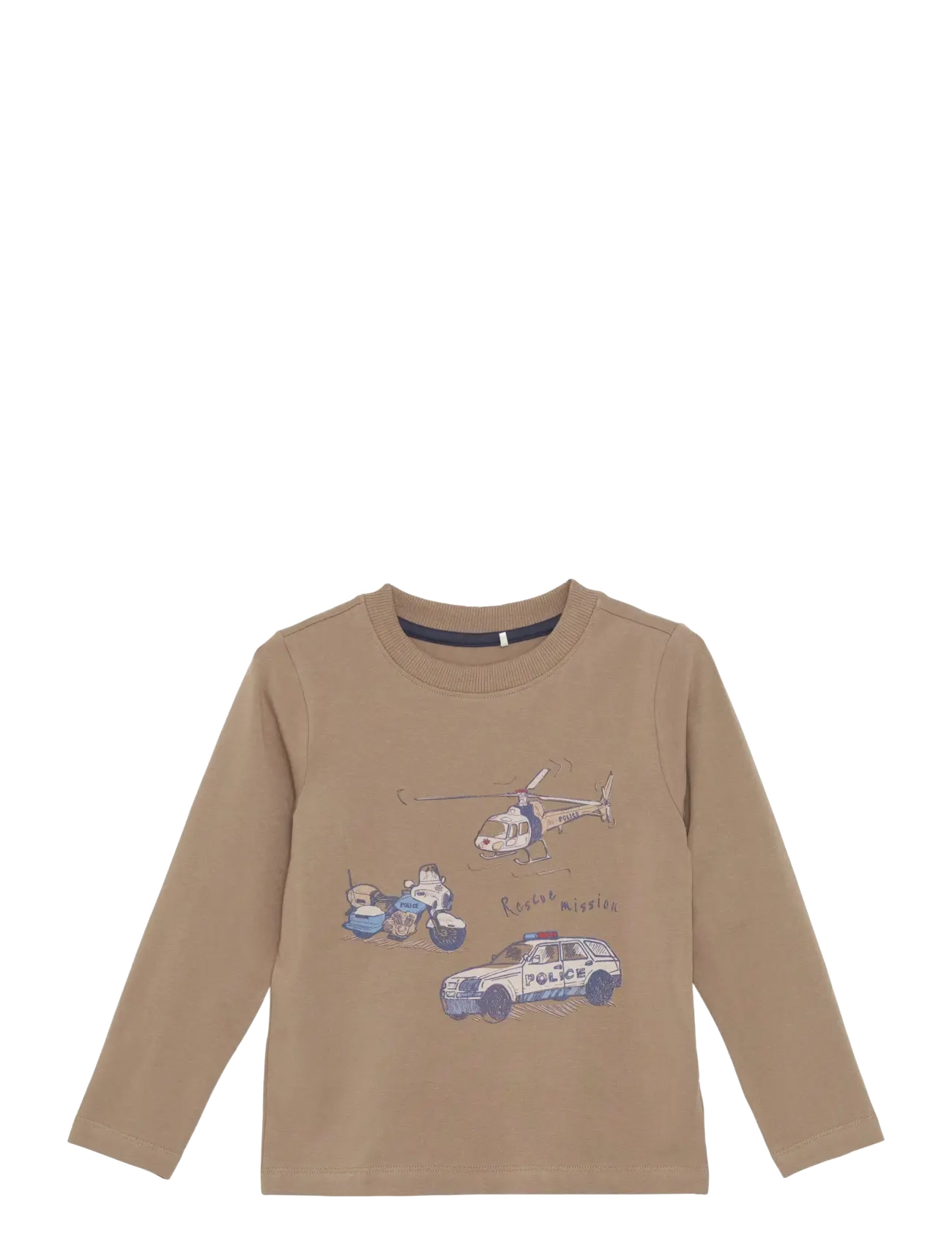 Minymo T-Shirt Ls, 140, Sweatshirts & Hoodies, Beige - Sweatshirts, Kinder
