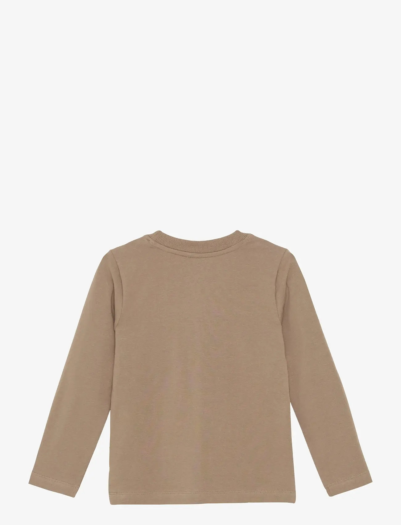 Minymo - T-shirt LS - sweatshirts - caribou - 1