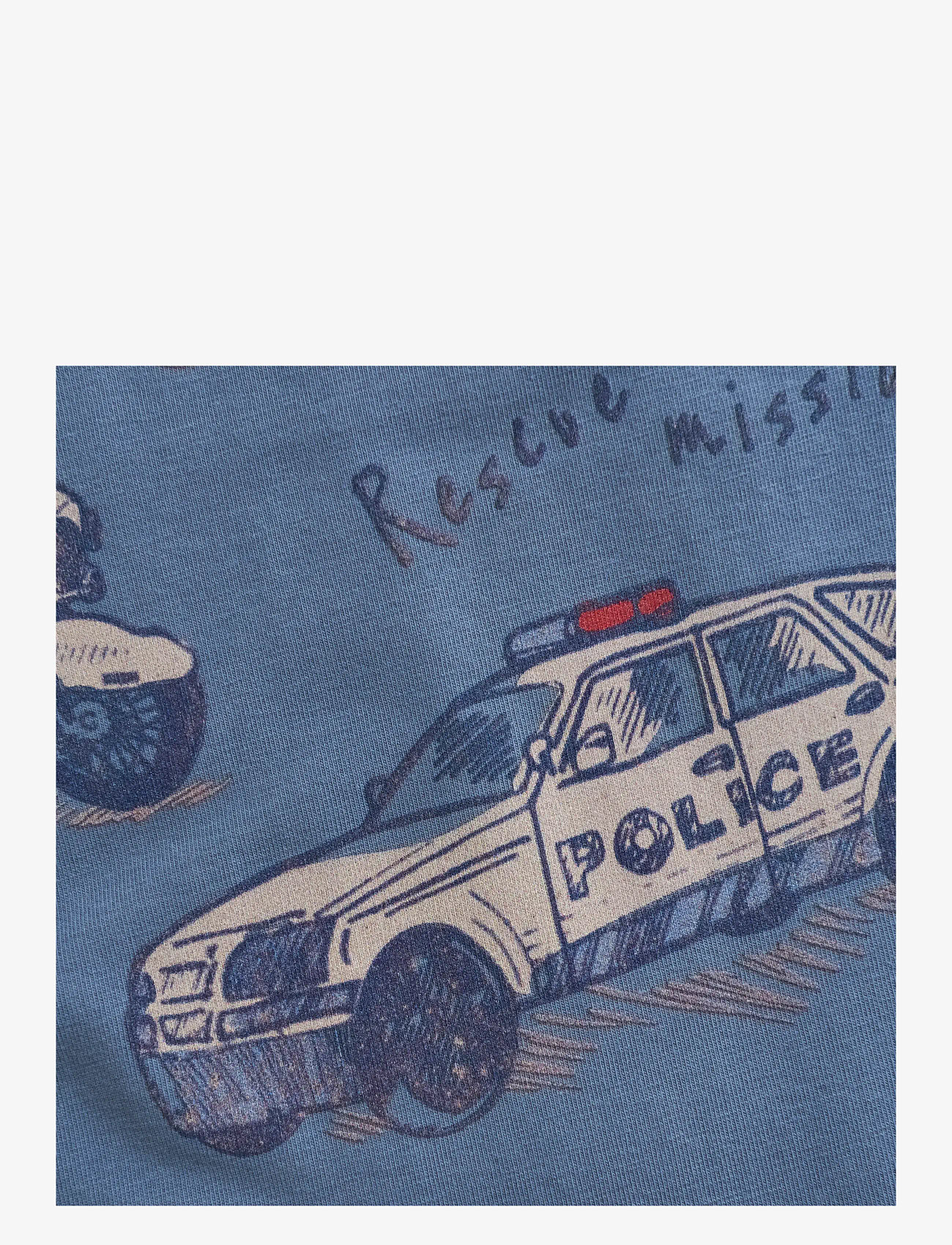 Minymo - T-shirt LS - sügisesed riided - china blue - 2